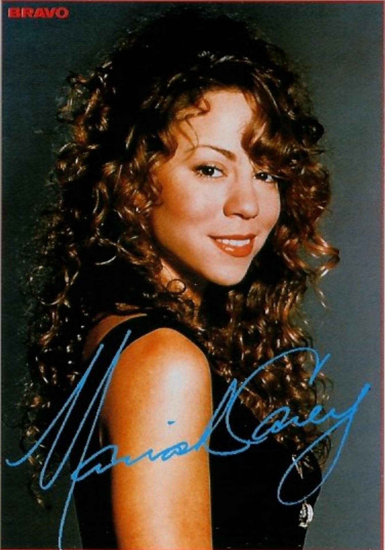 🔞A Mariah Carey Autogram Card of Mariah Carey NUDE | | CelebrityNakeds.com