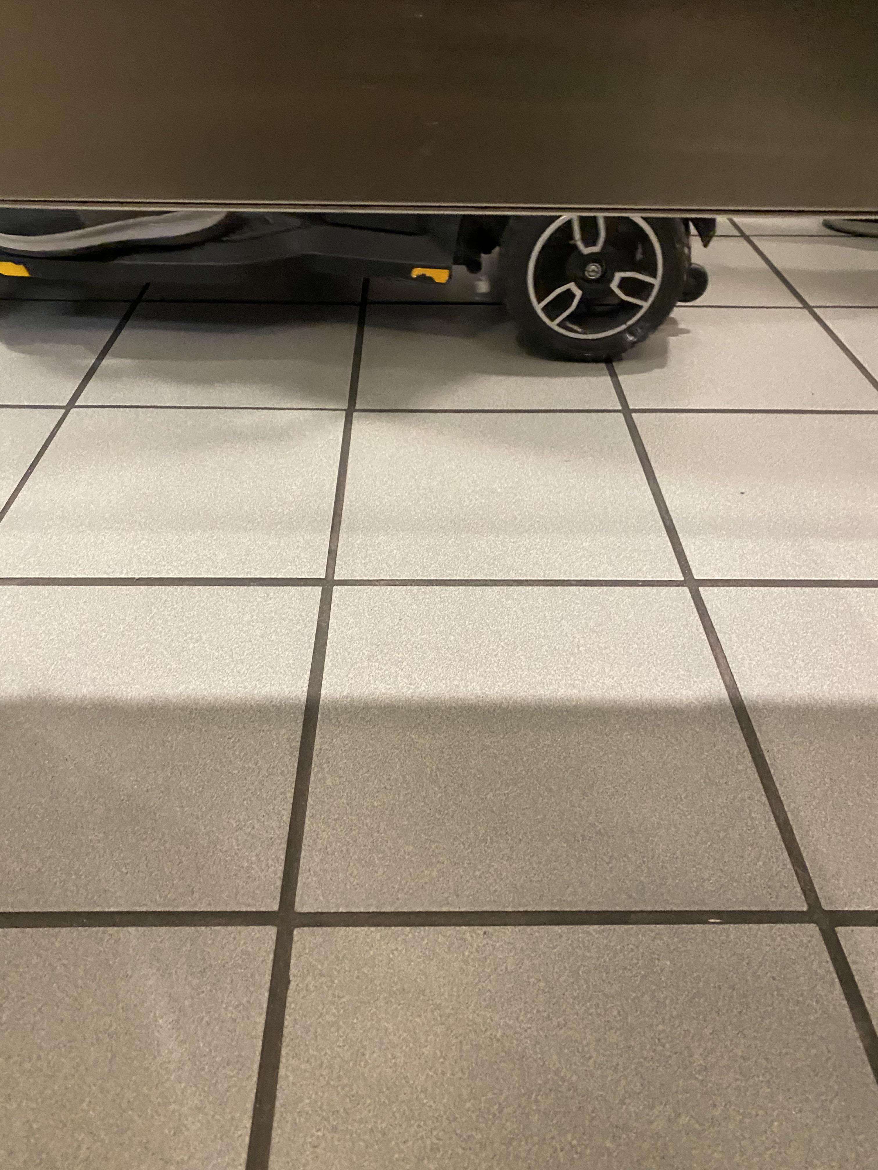 After years of pushing my luck using handicapped stalls, I finally got