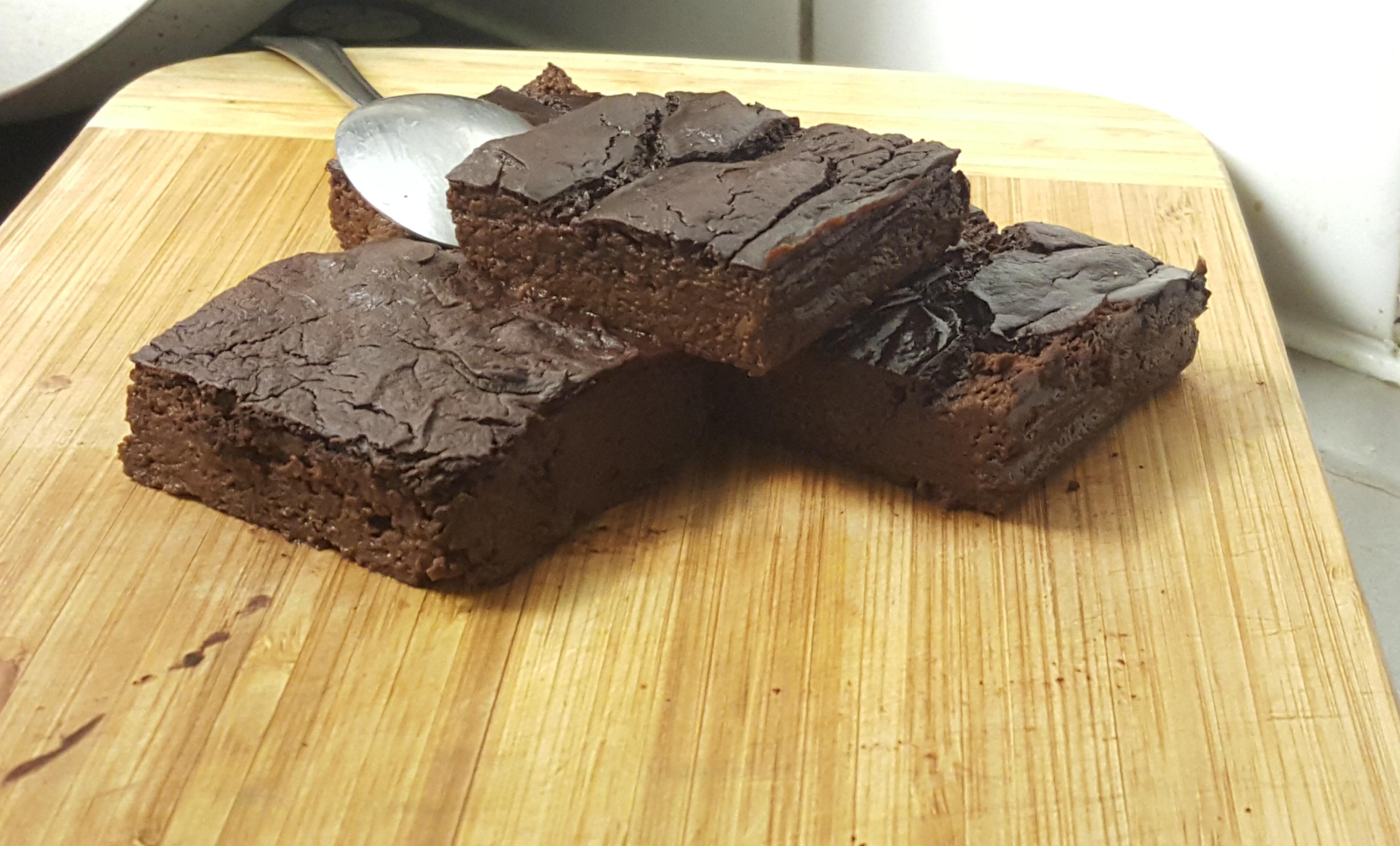 Back to counting calories. Back to making low calories treat. Brownies