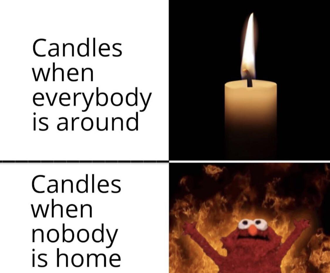 Candle do be turning into god mode r/memes