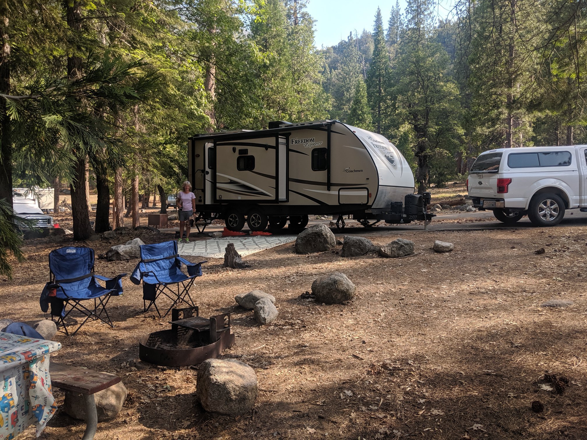 Late June trip to Kings Canyon NP. Sentinel Campground, Site 71. r/camping