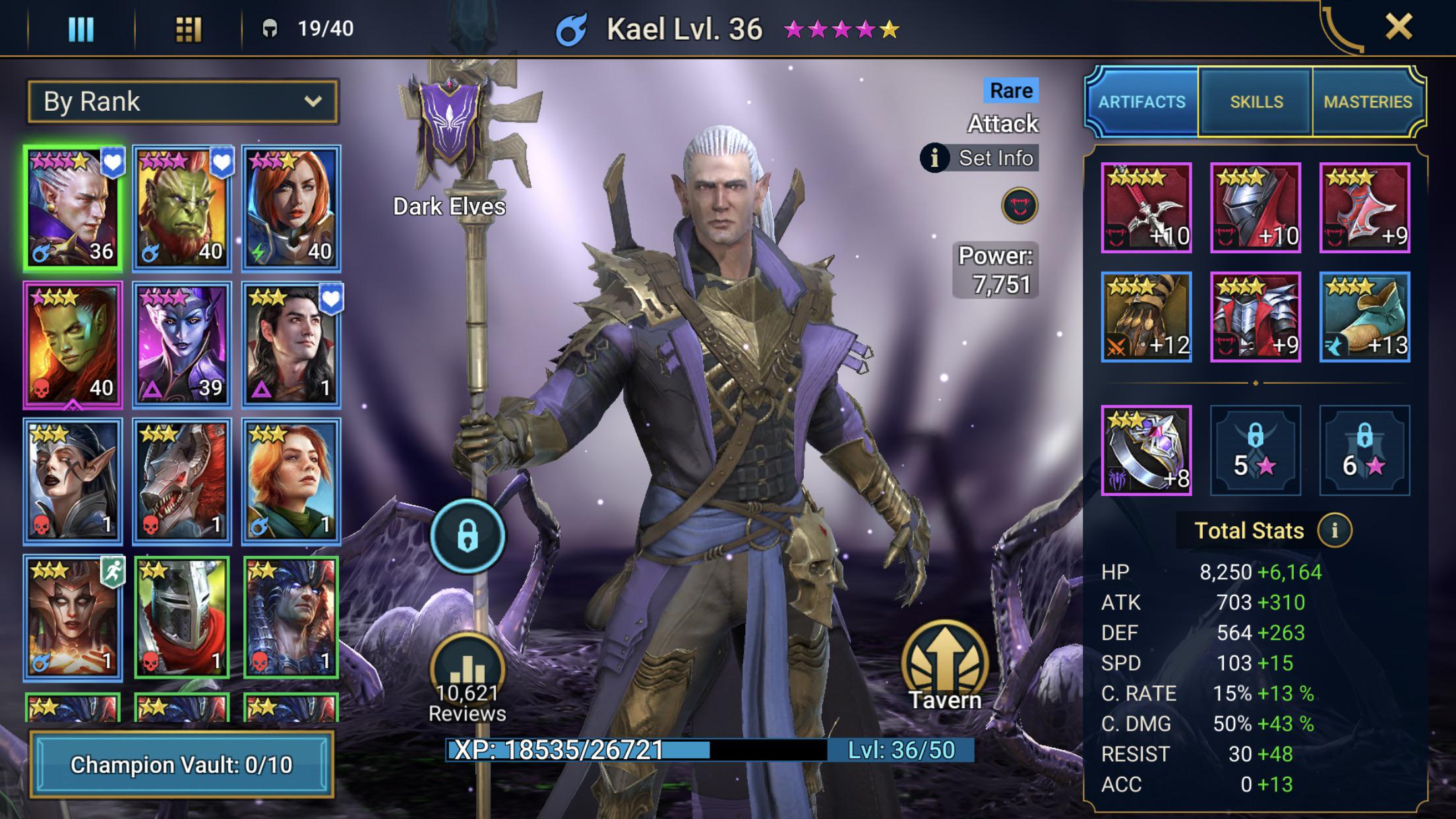 Are this artifacts good for kael RaidShadowLegends