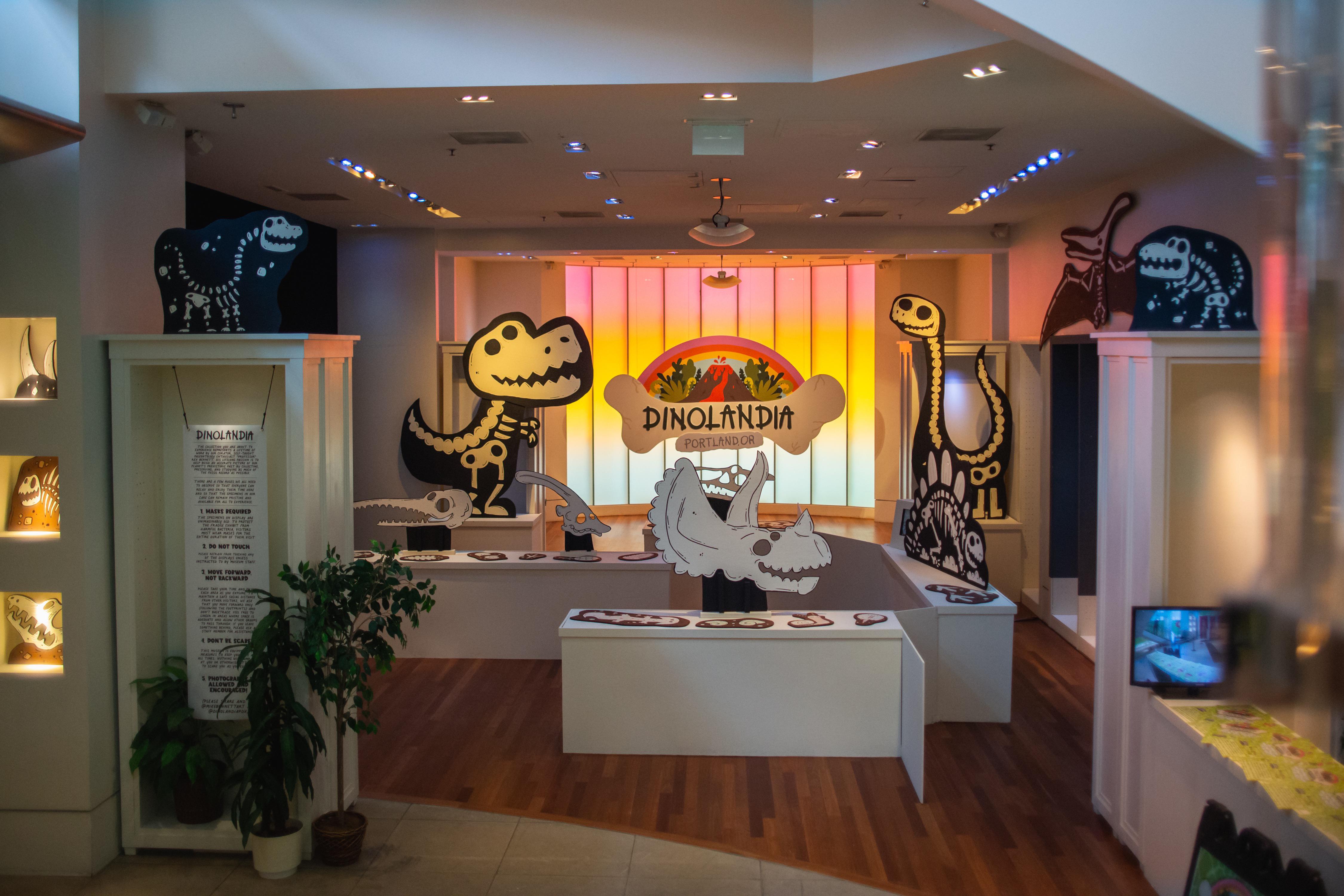 I spent the last three months building a plywood, cartoon dinosaur