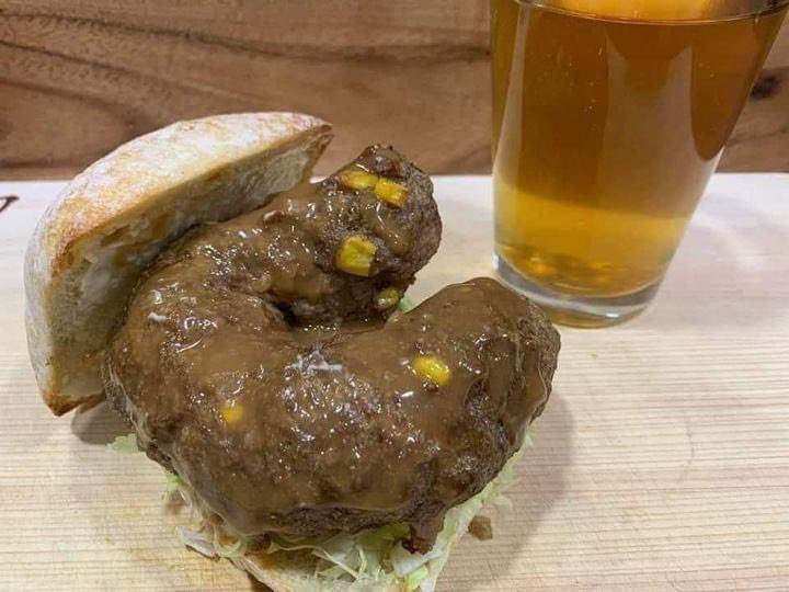 Now THIS is shitty food porn (Vegan burger patty that's shaped like