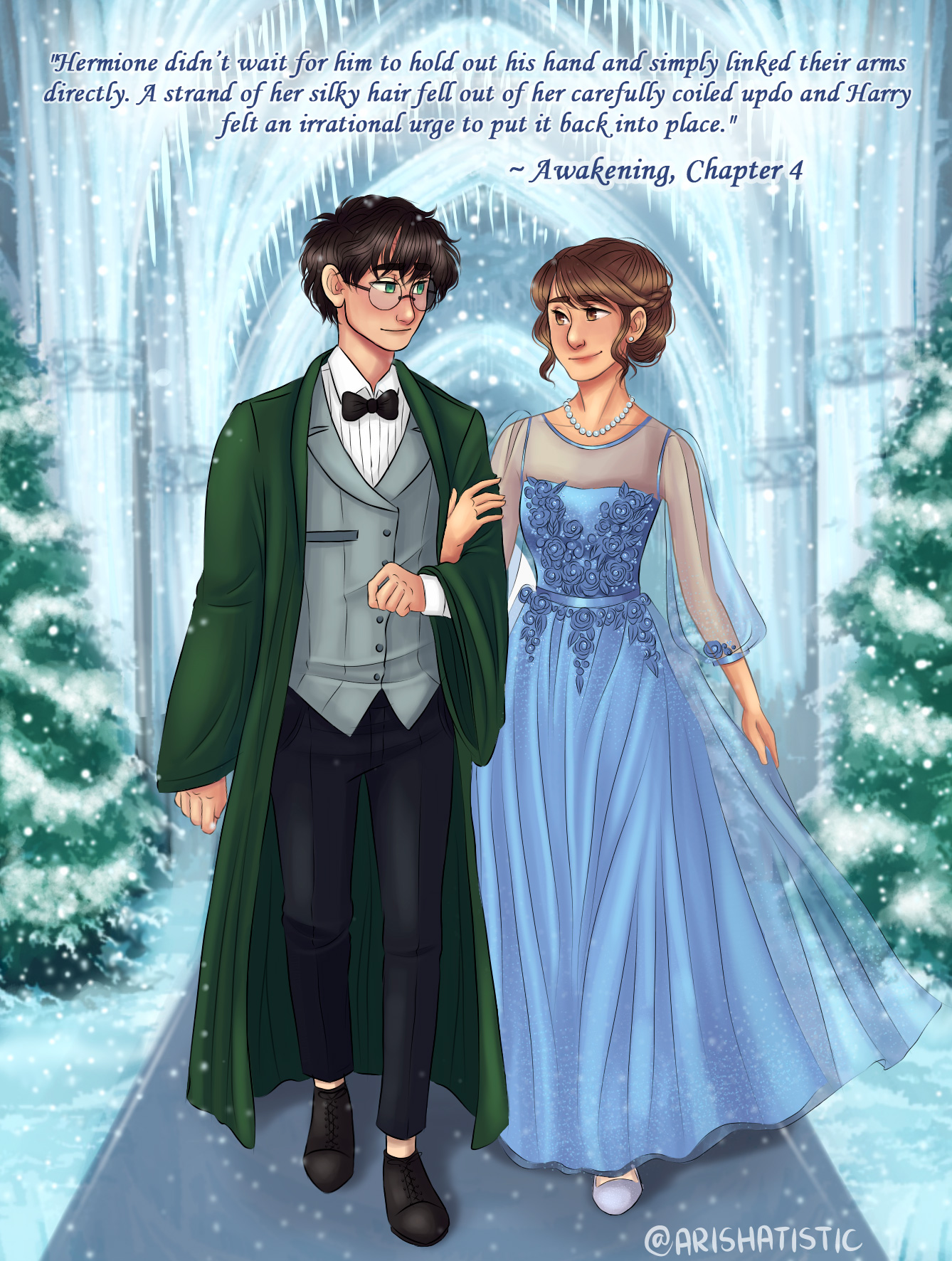 Yule Ball Fanart for Awakening Chapter 4 r/HPharmony