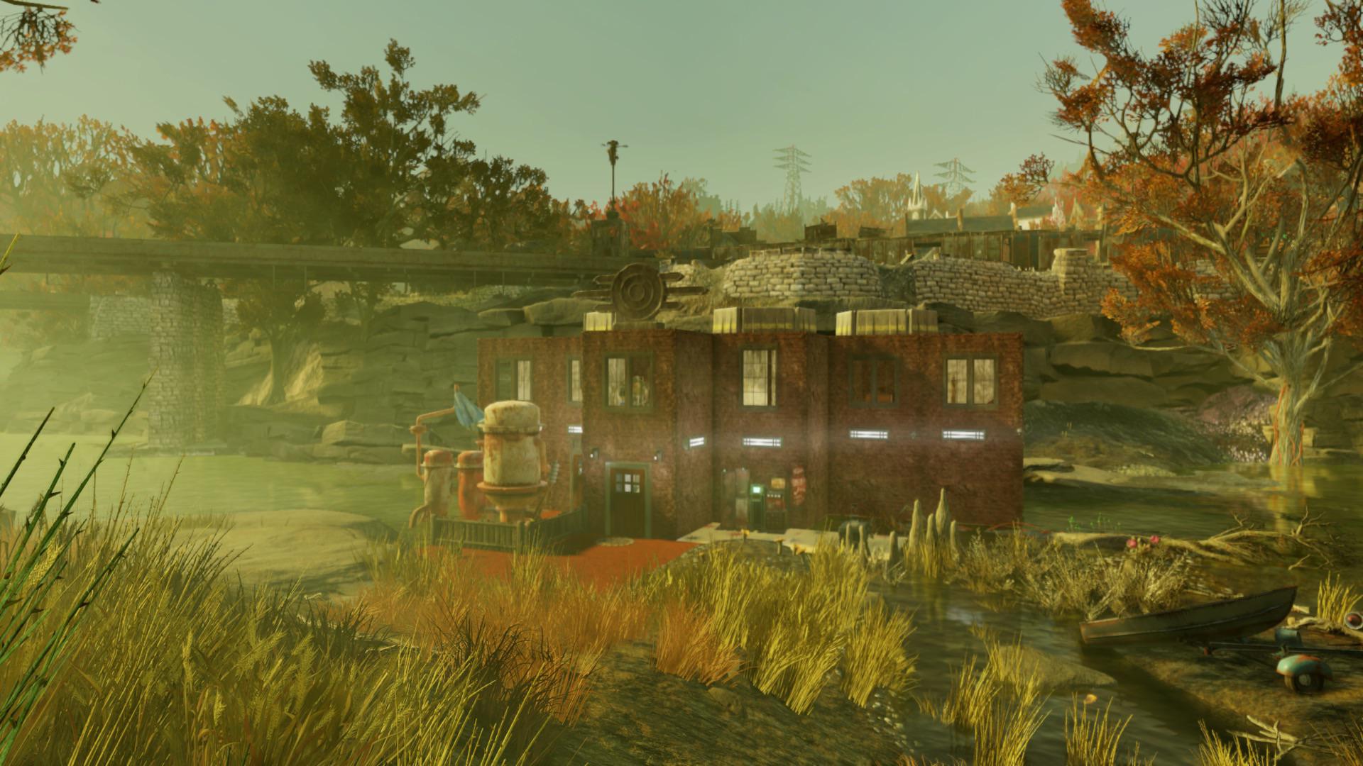 My F76 settlement near Harpers Ferry falloutsettlements