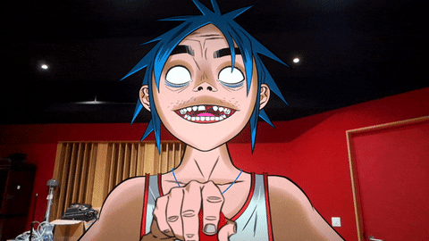 2d On 5gum Gorillaz
