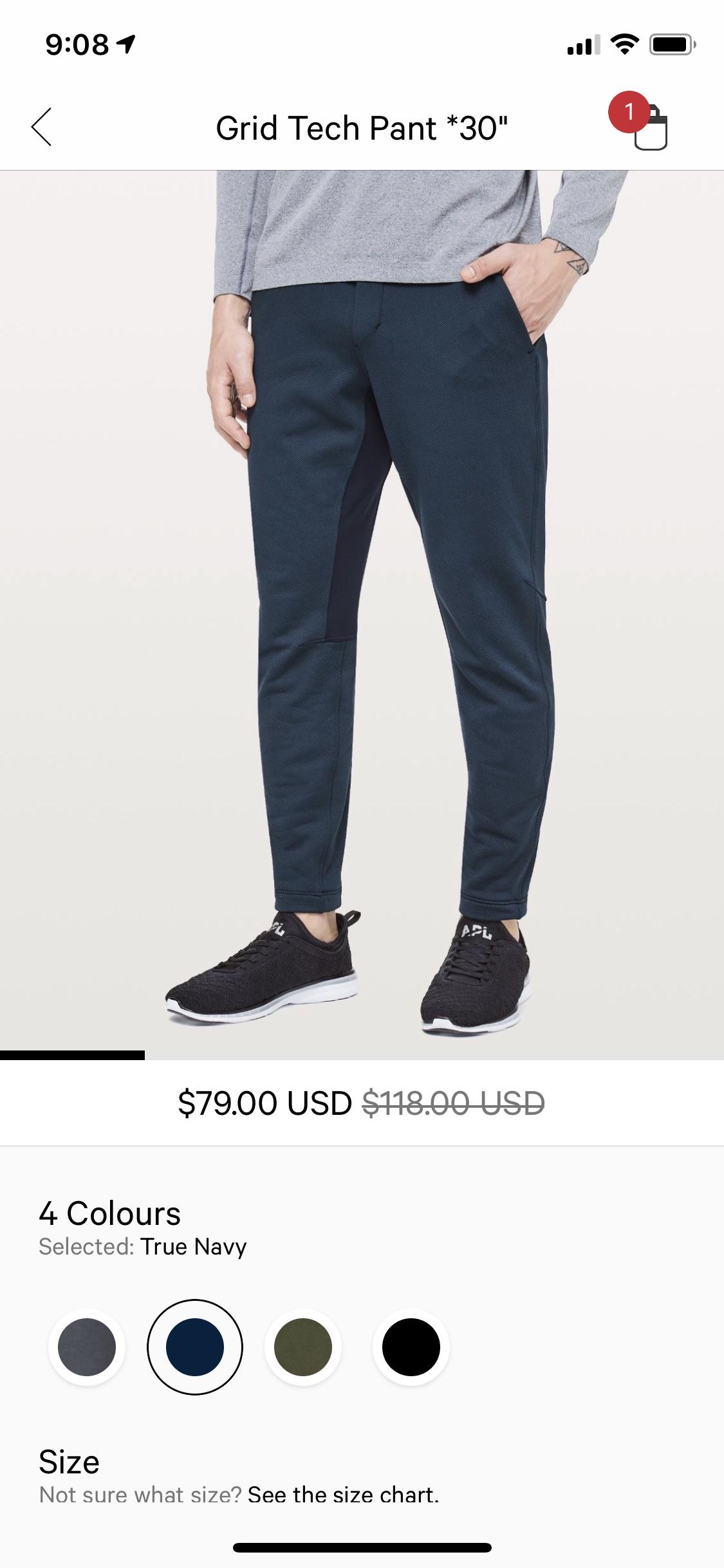 lululemon men's pants reddit