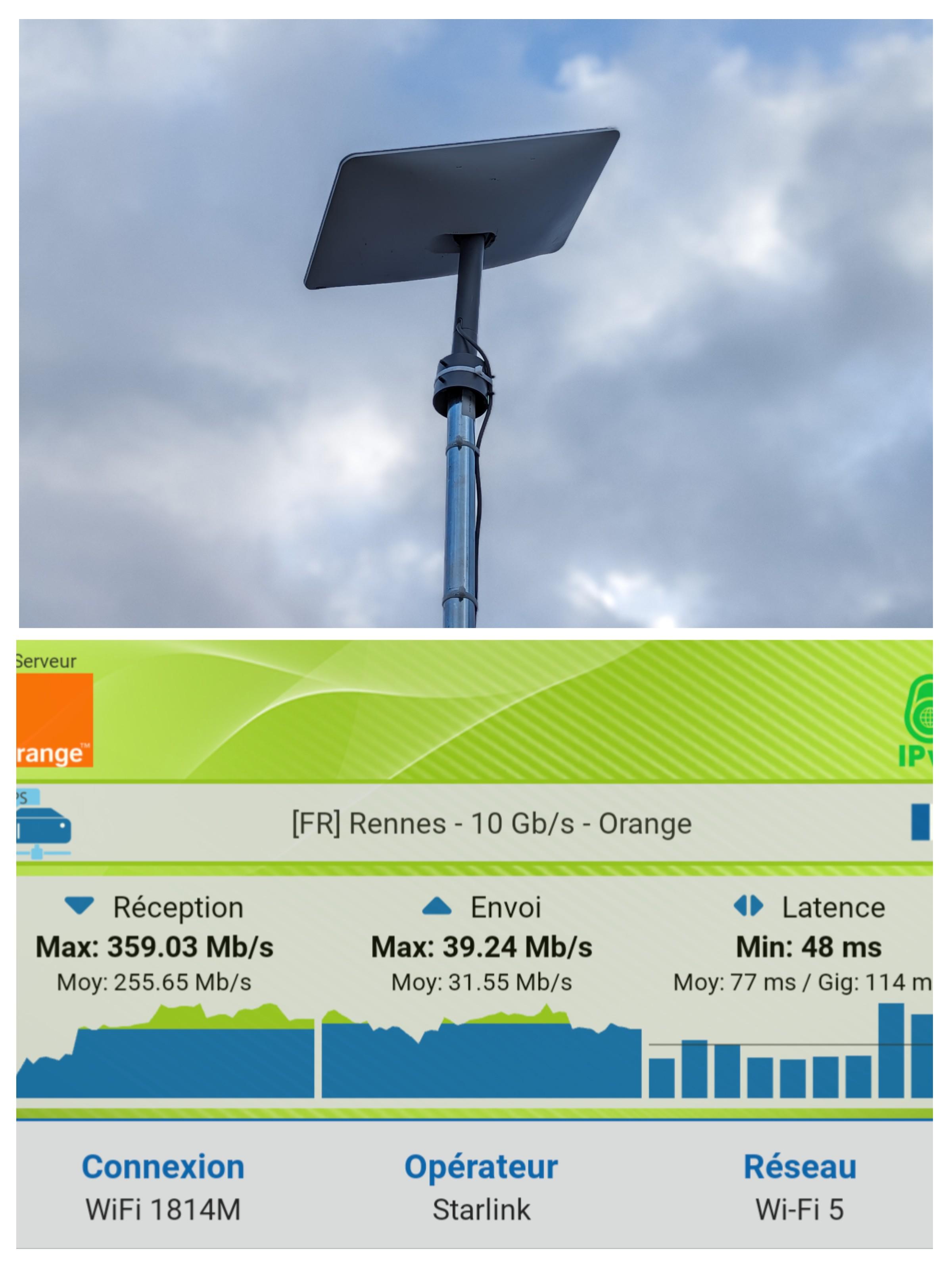 Fresh installation : r/Starlink