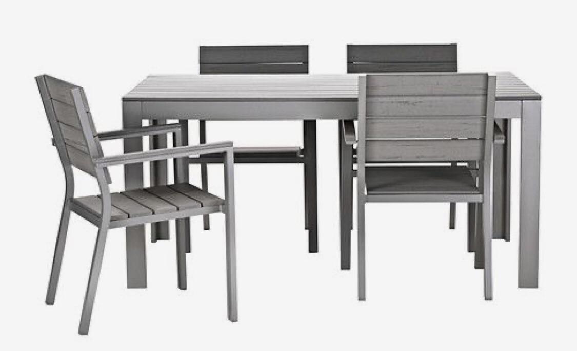 Does anyone know the name of this IKEA outdoor furniture ? I bought 67 yrs ago. Gray painted