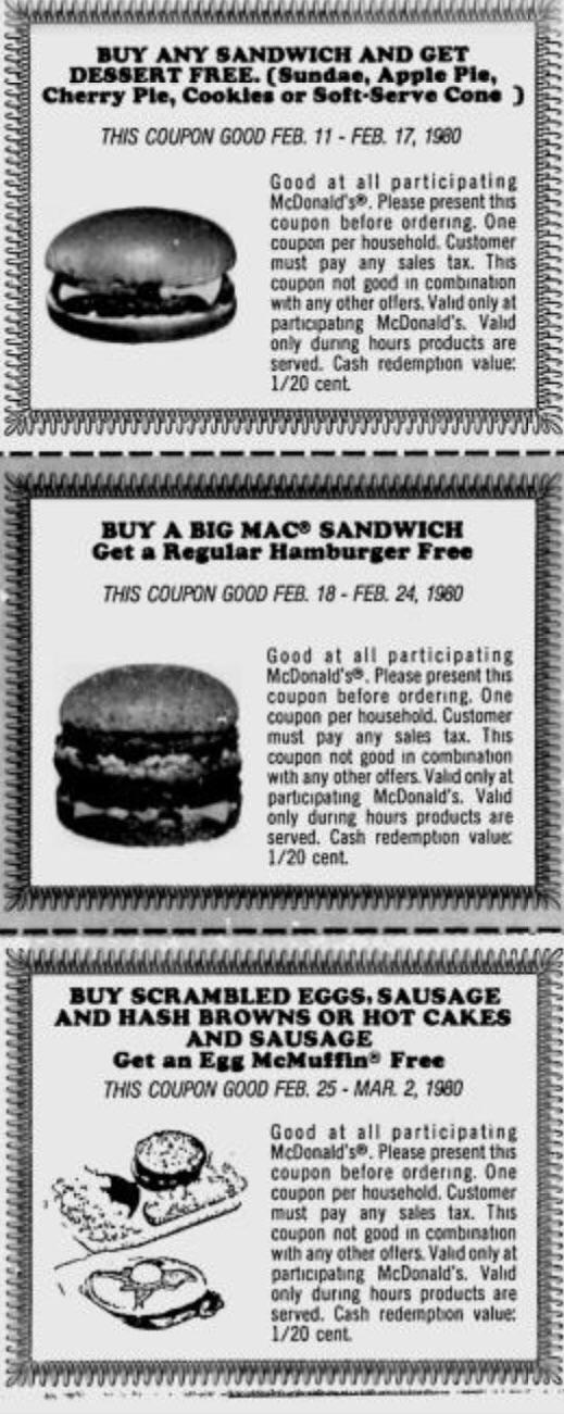 White Coffee Pot Jr. Sub Sandwich ad from 1981 80sfastfood