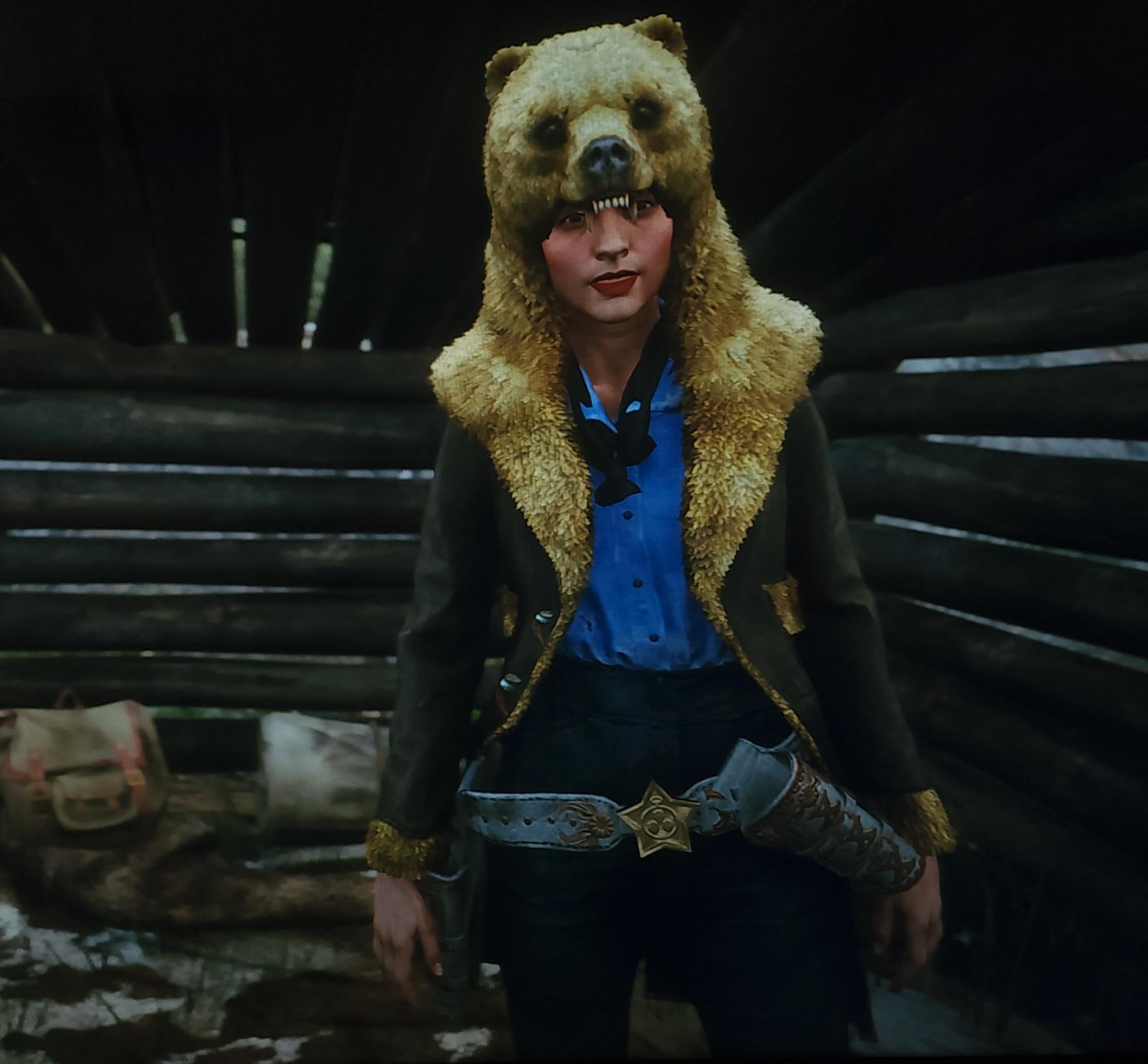 I don't know who gave me the Golden Spirit Bear in Blackwater, just now