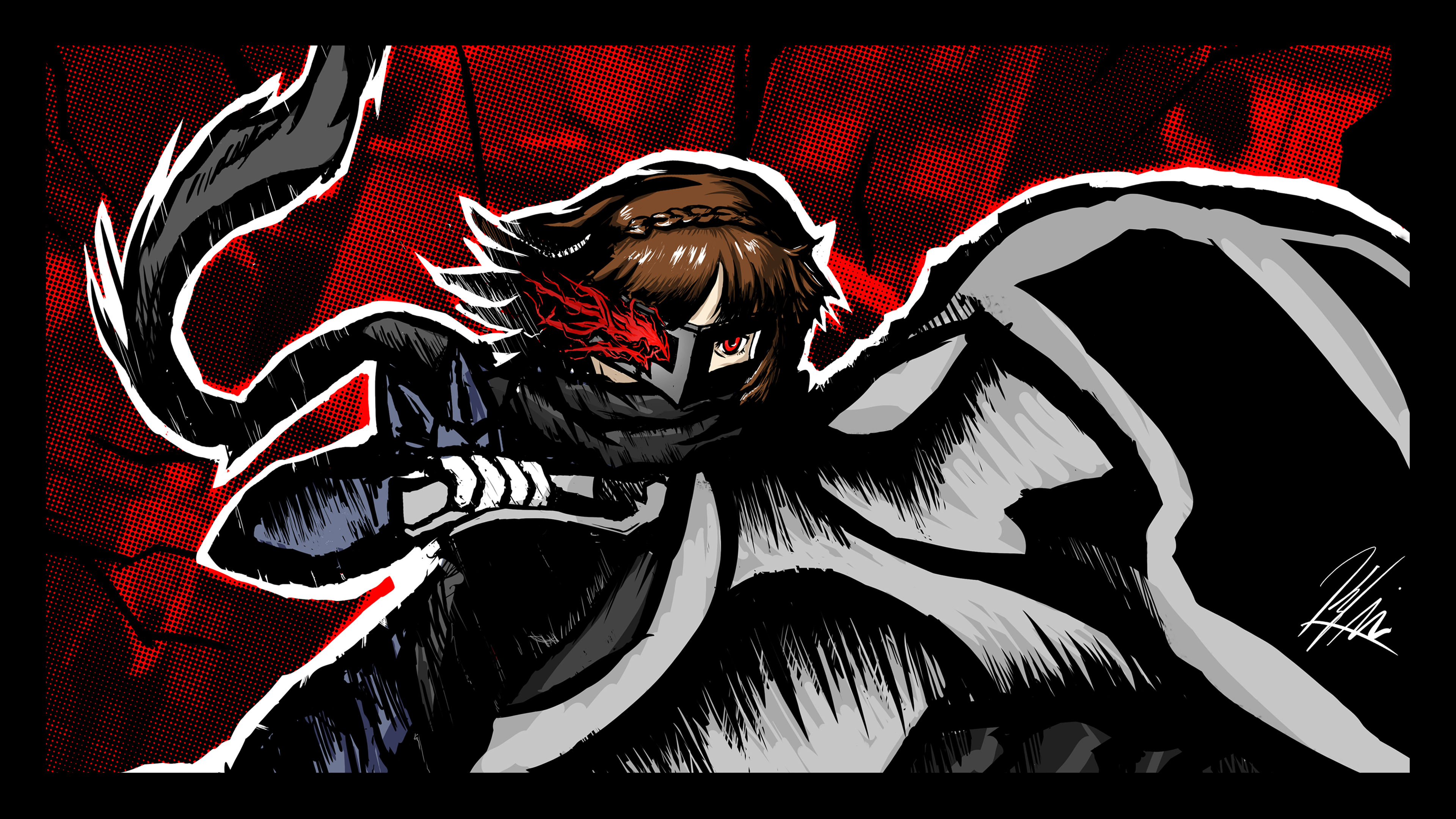 HD Makoto Wallpaper Persona5
