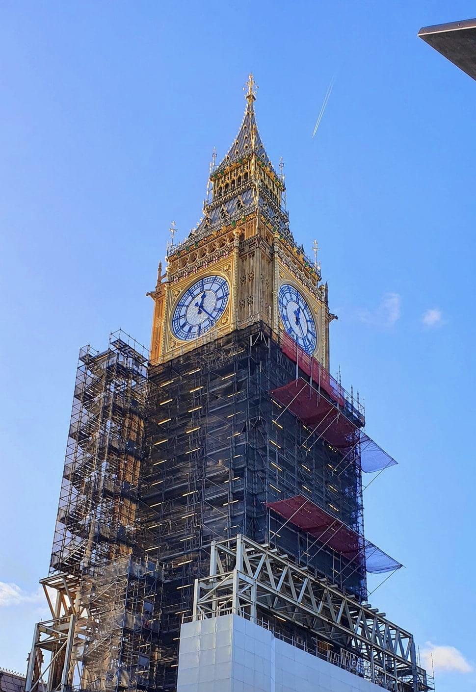 The worlds most famous clock has had a makeover r/interestingasfuck