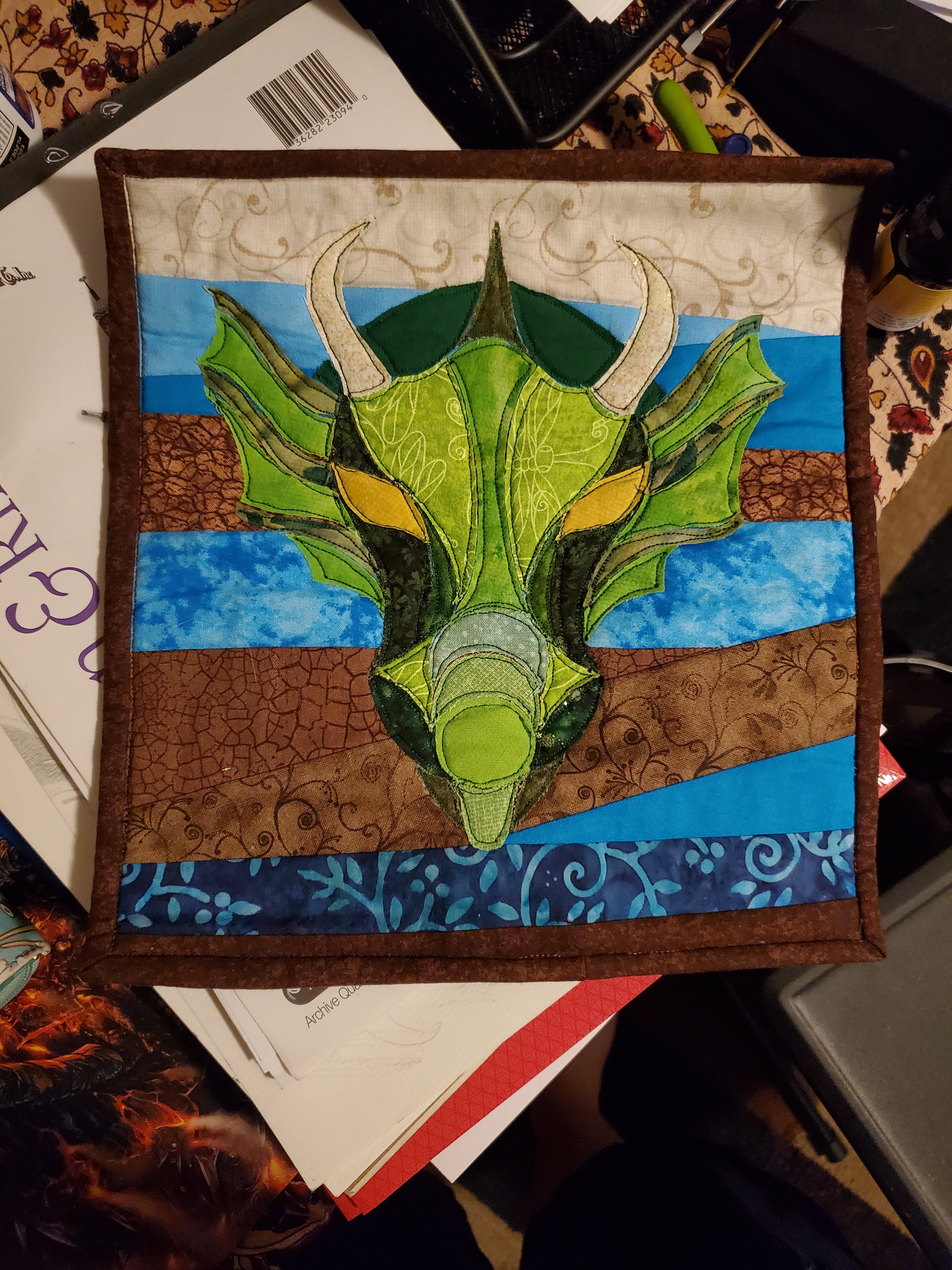 Beautiful mystery exchange gift from Satandarklordofall D r