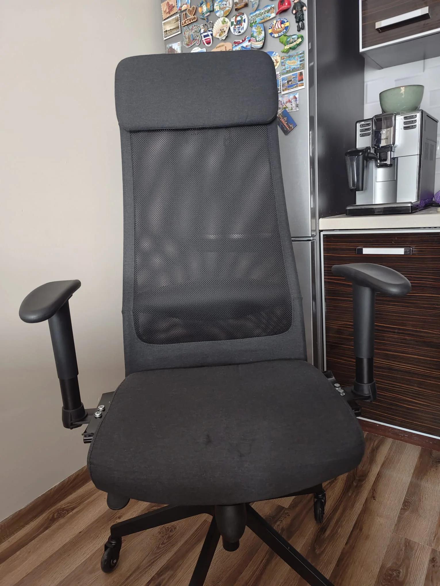 Ikea Markus with Gaming Armrest r/ikeahacks