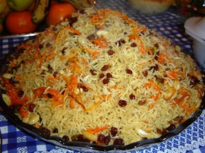 Kabuli Pulao (Afghan rice and lamb pilaf) r/recipes