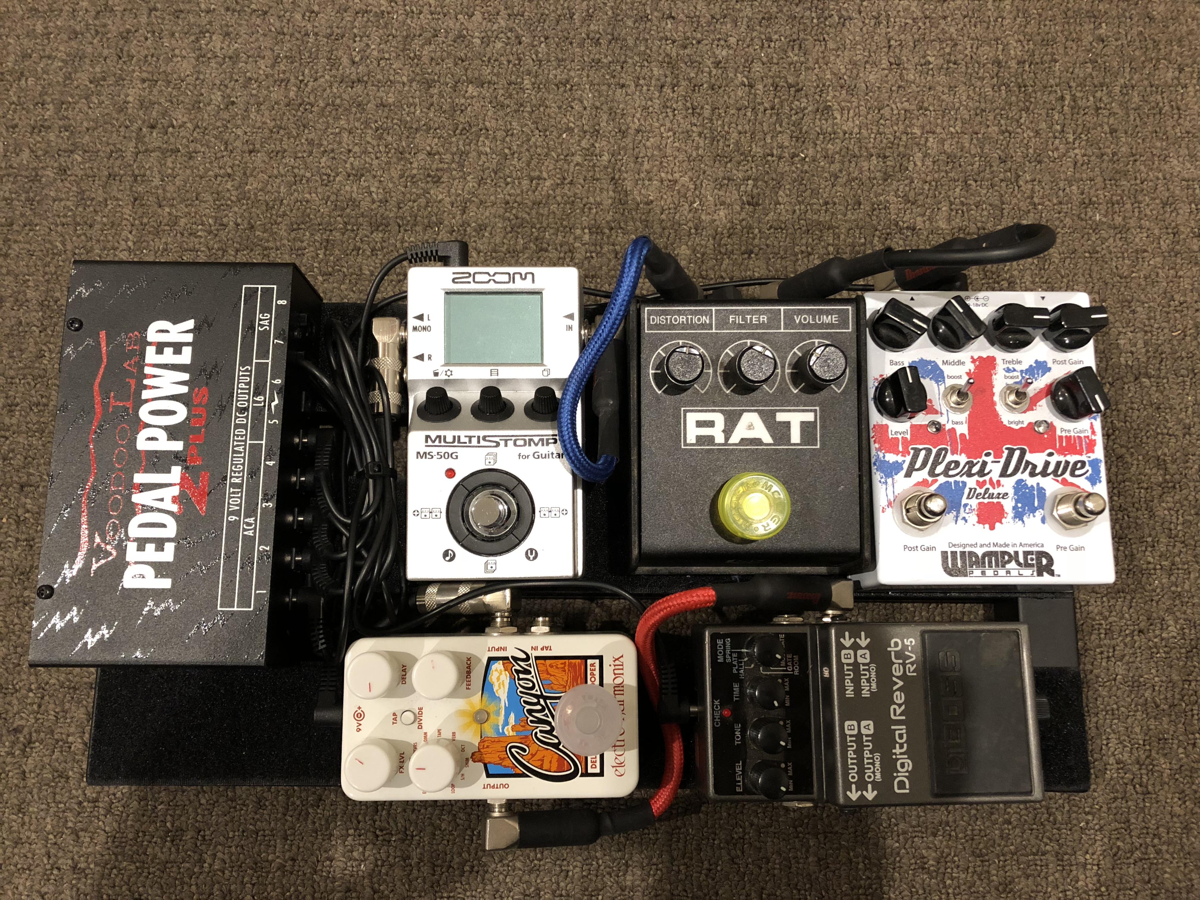 NPD- Voodoo Labs PP2+/a new small board build : r/guitarpedals