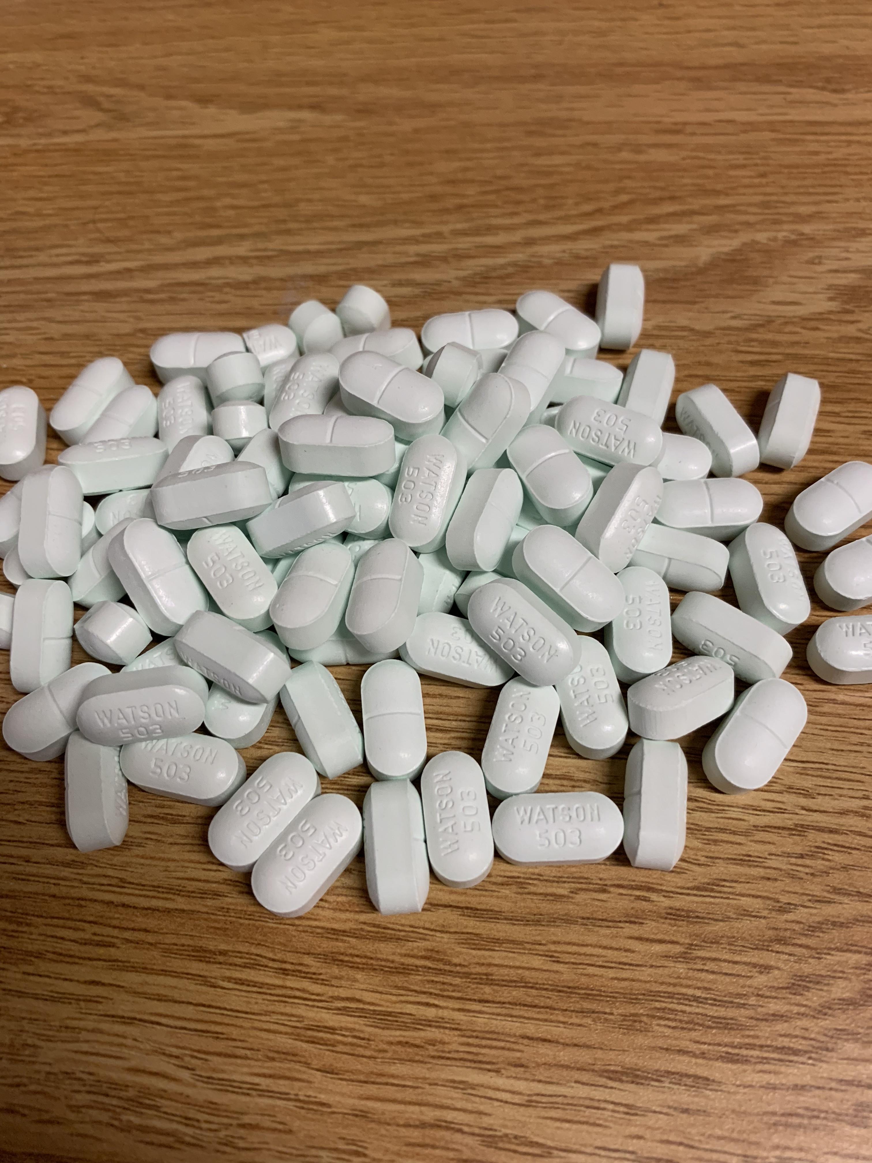 Watson 503s (10mg Hydrocodone/650mg Acetaminophen) Cold Water