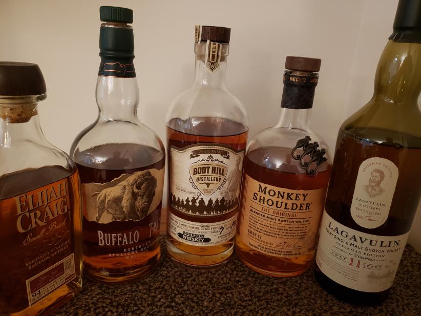 Just starting my Whiskey journey...Cheers you Magnificent Bastards! r