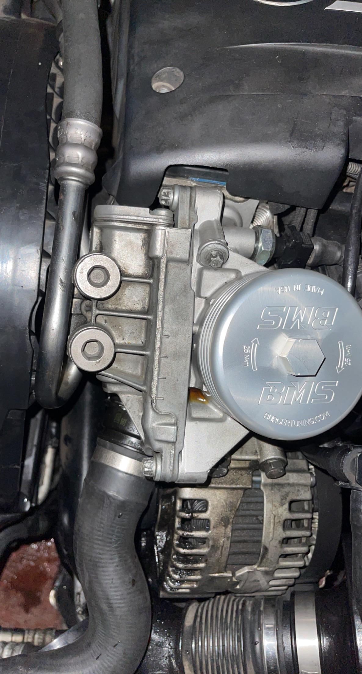 Replaced the Oil filter housing and it was fine for a while now this