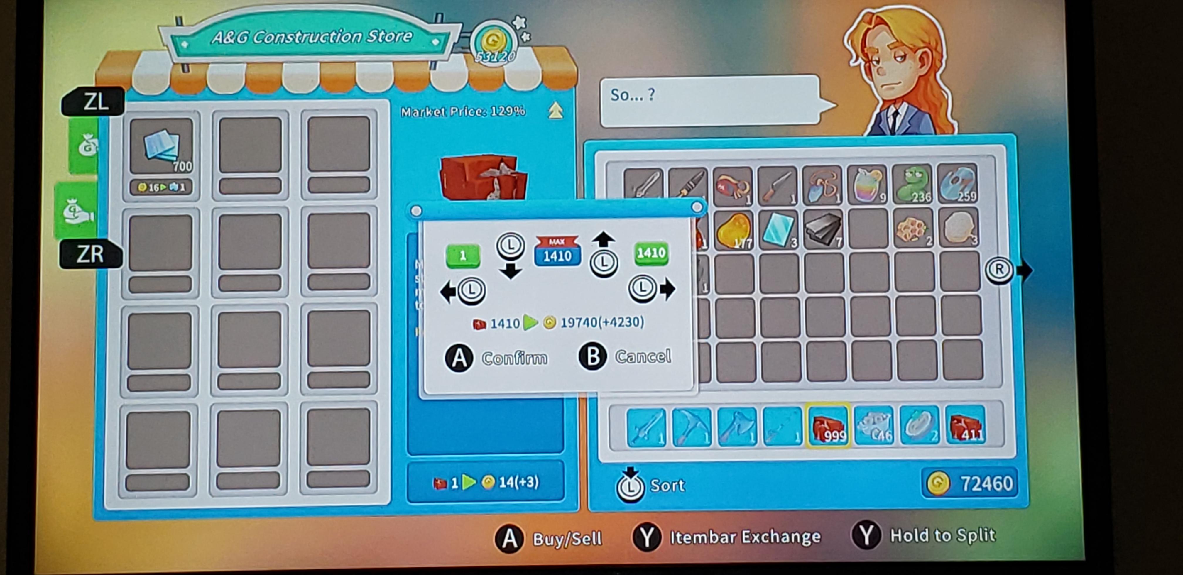 How I make my money use a crap ton of extra stones & sand to make