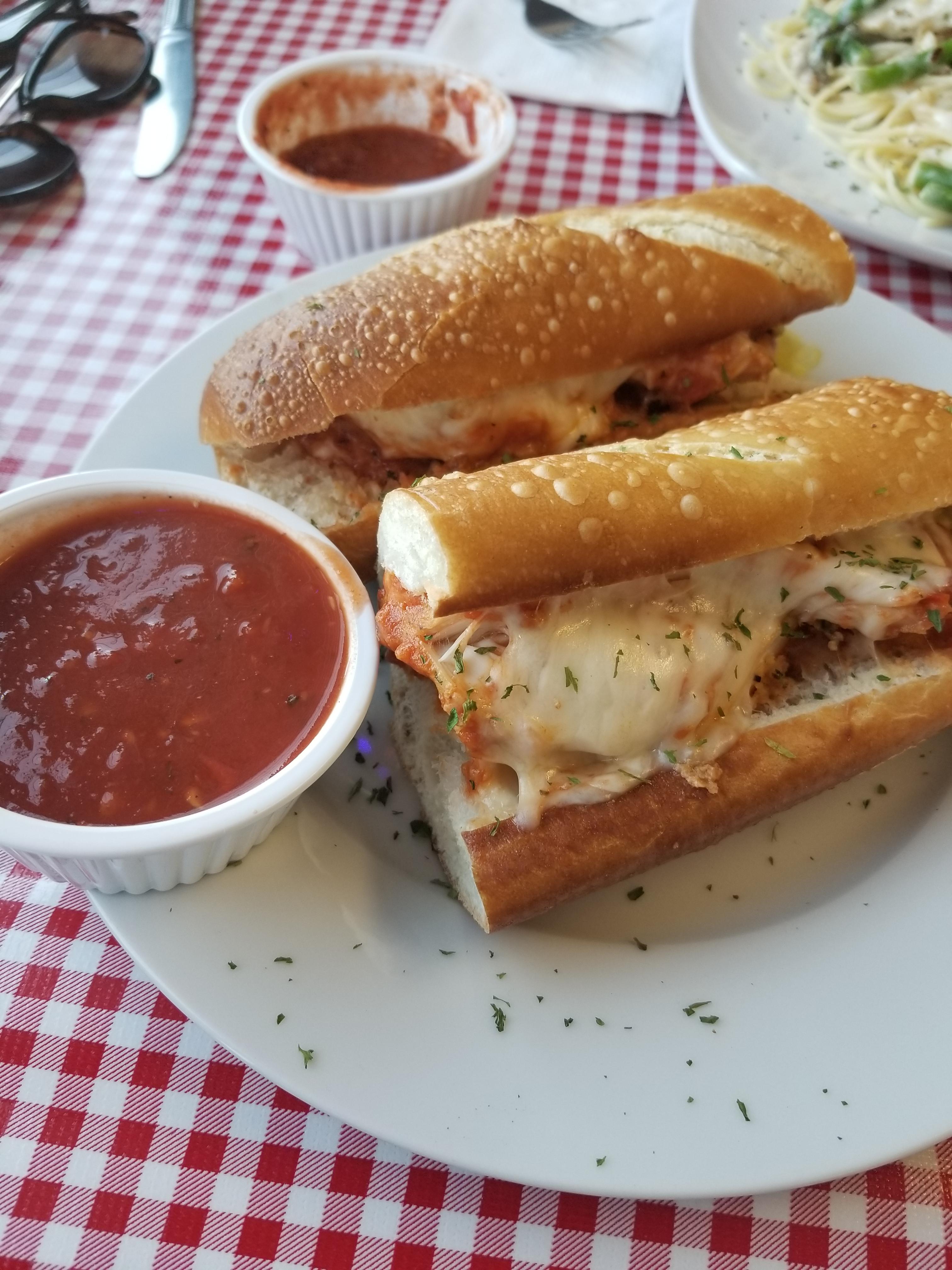 [I Ate] A chicken parm sandwich r/food