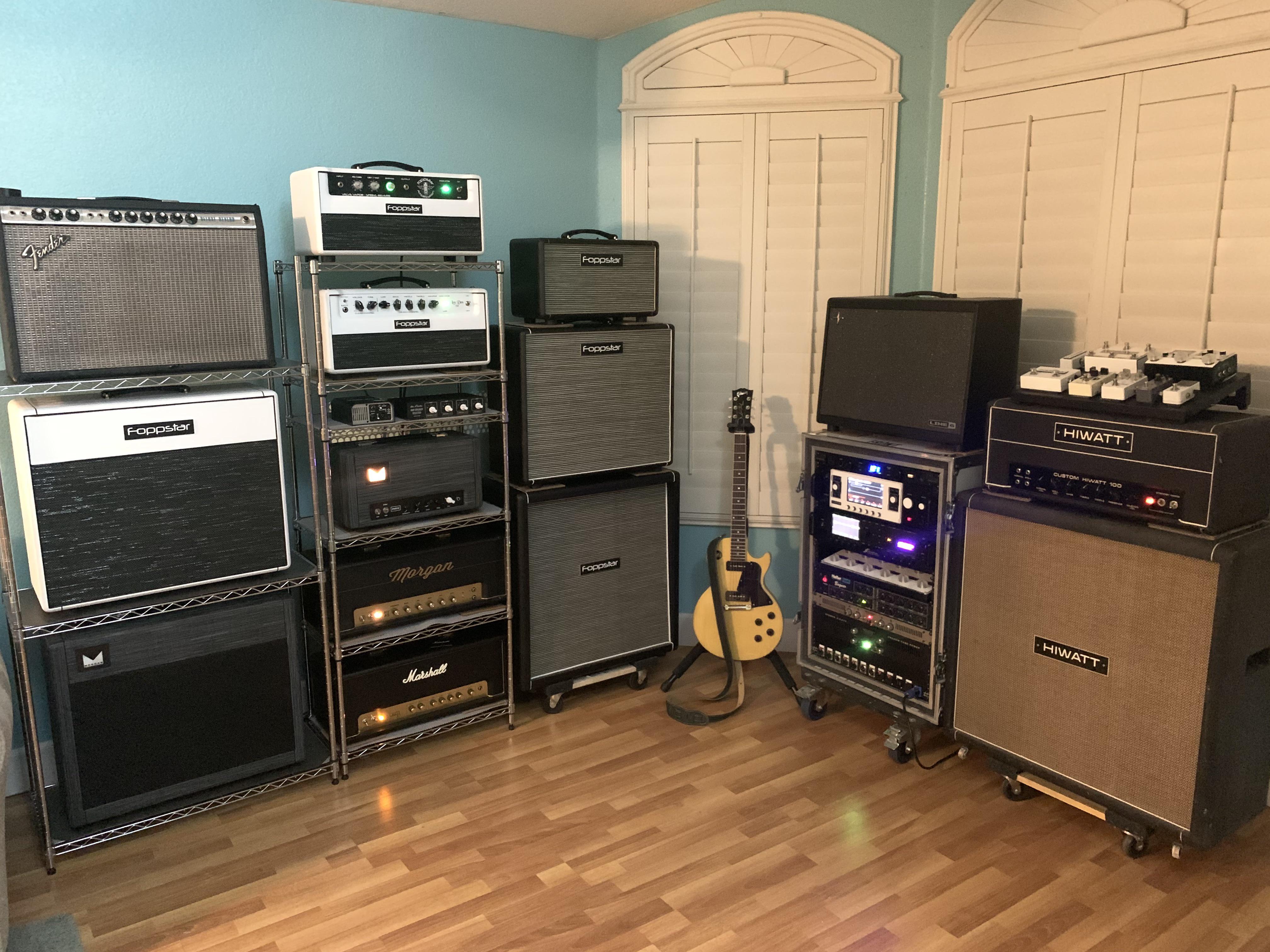 Finally got around to finishing wiring up my rig at home. Everything is