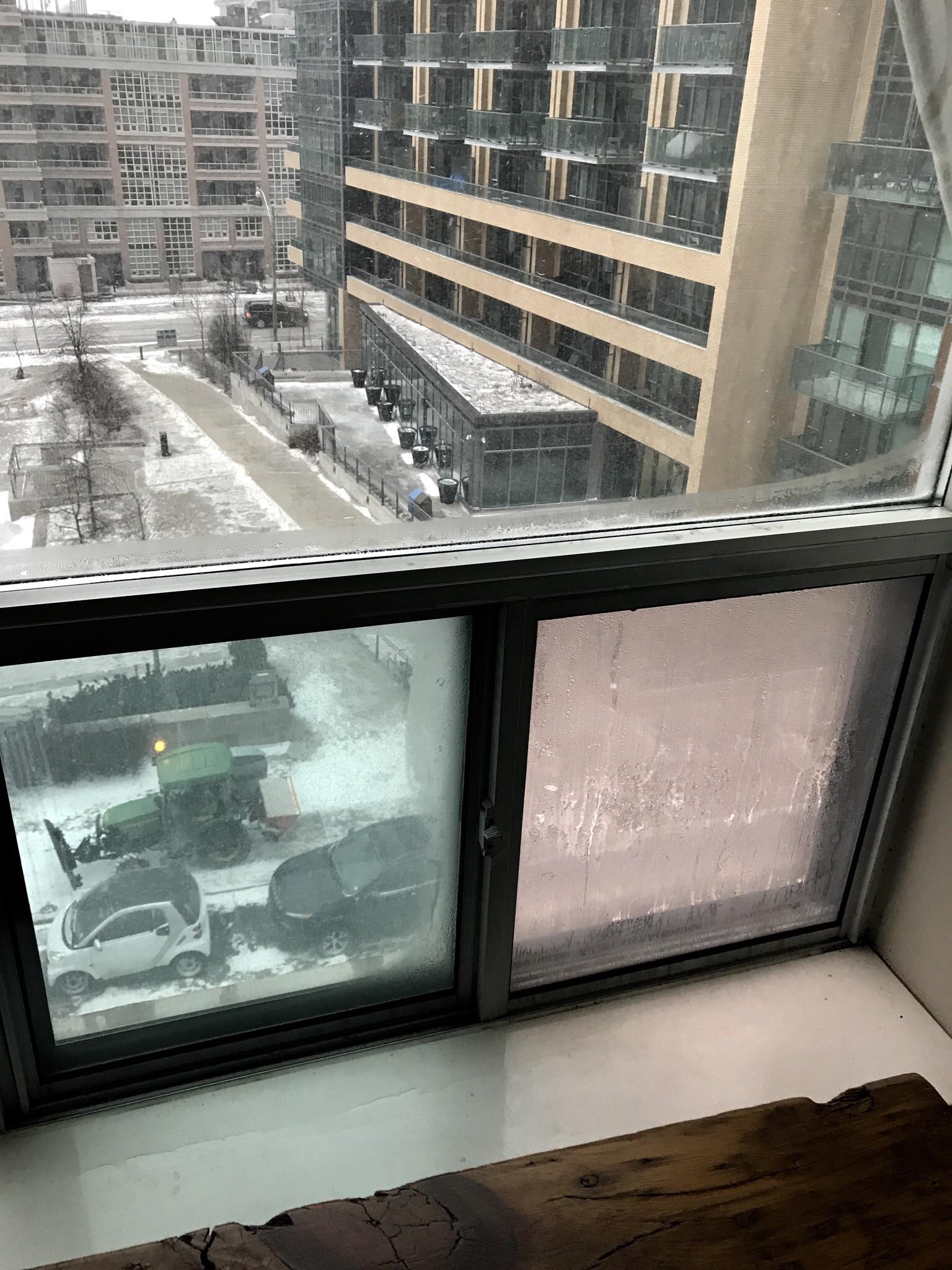 How to fix these windows that always get covered in condensation? They