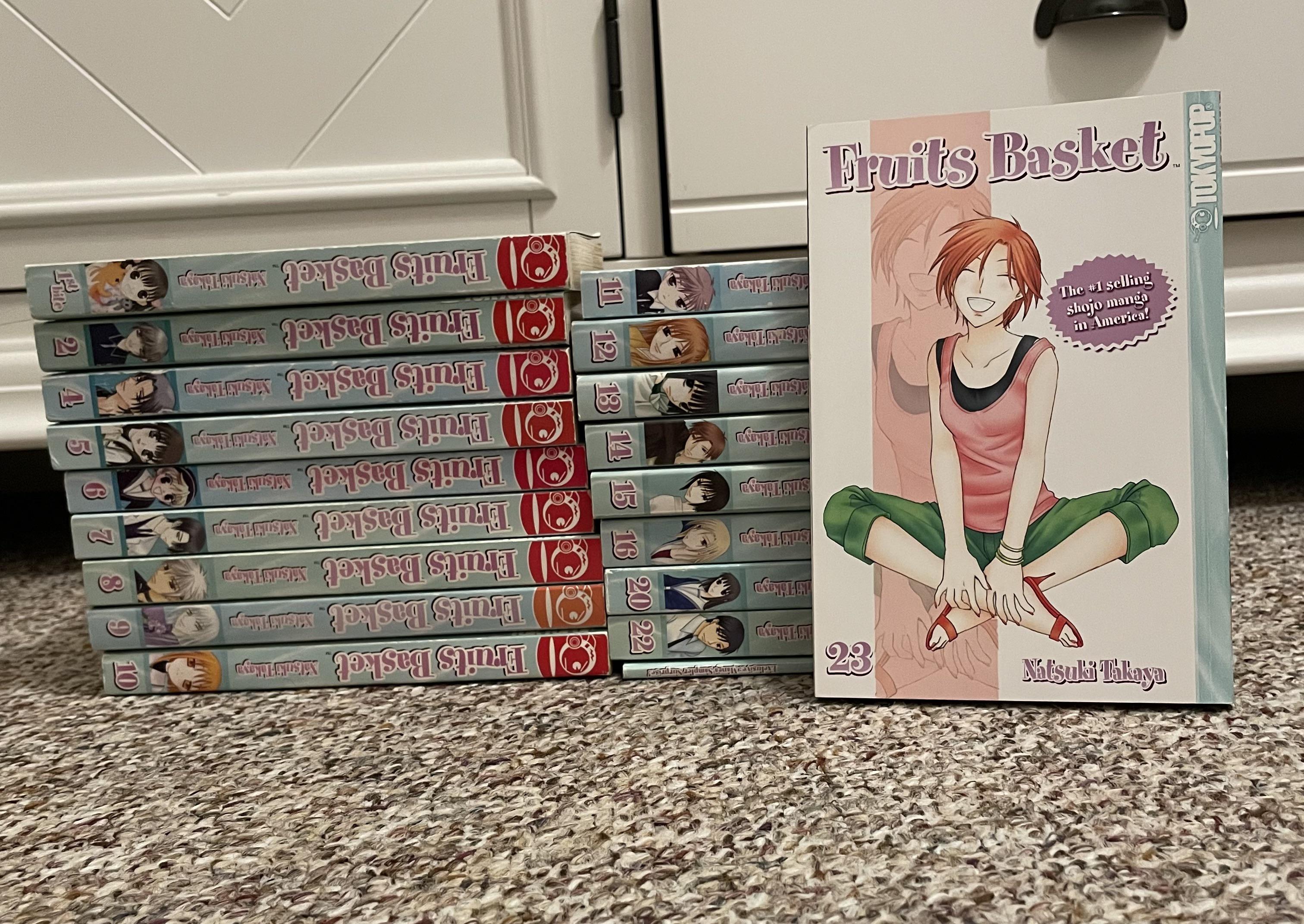 started collecting the fruits basket singles ab 2 months ago! super