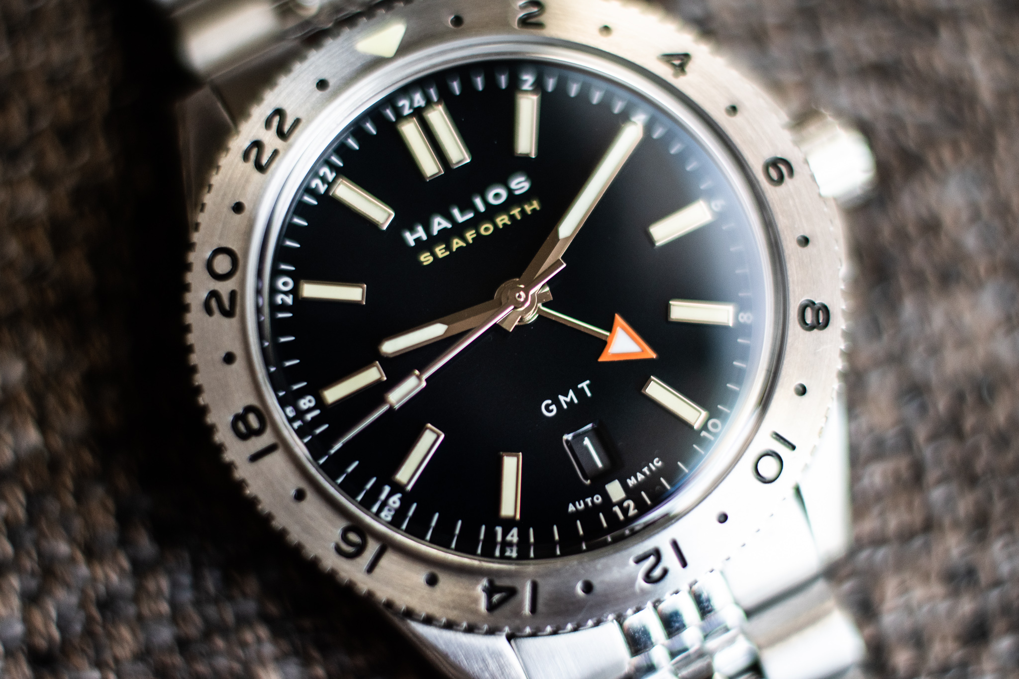 [WTS/WTT] Halios Seaforth GMT Abyss Blue 24 hr steel bezel 1,900 OBO