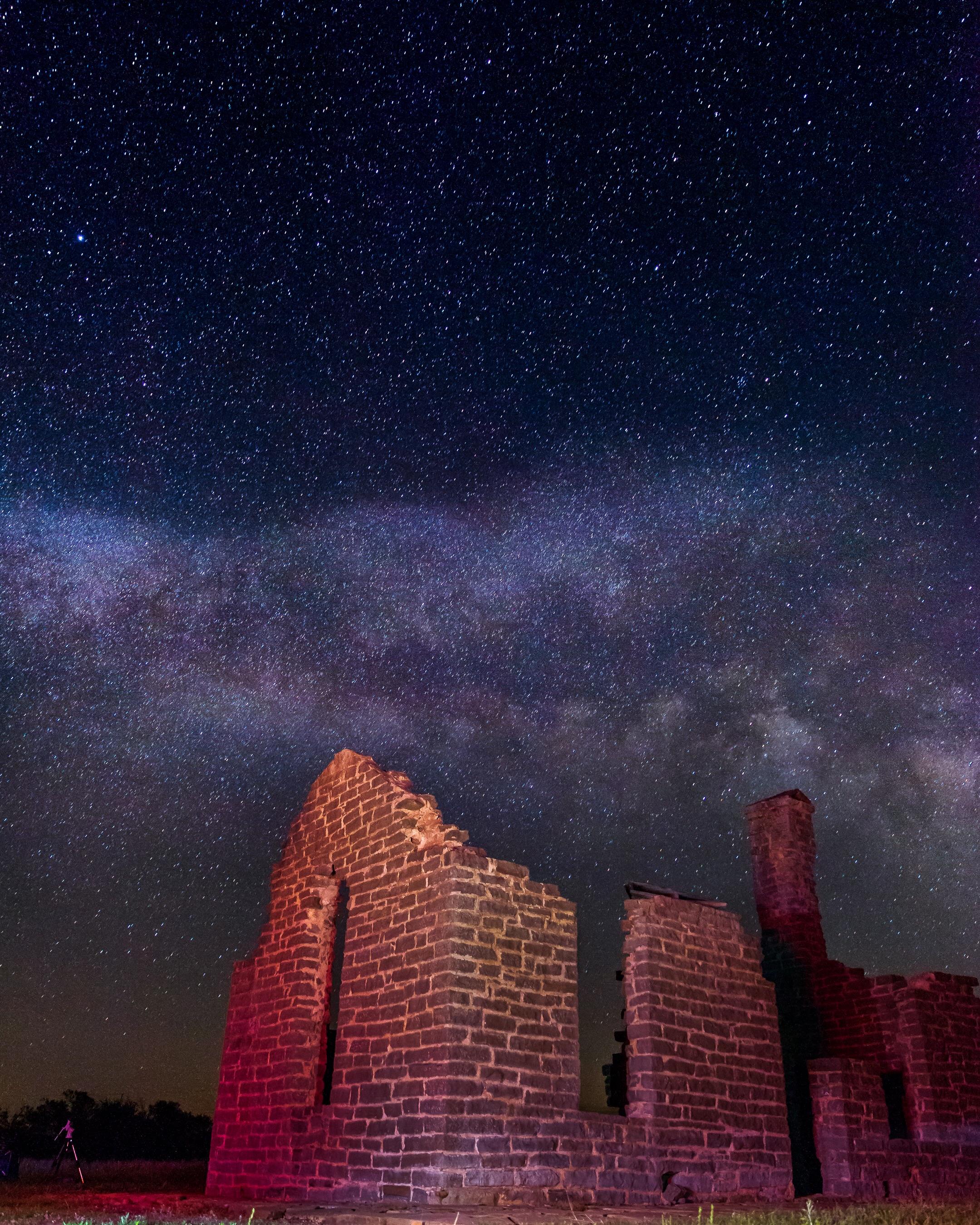 Being from the city, this was my first time seeing this many stars in