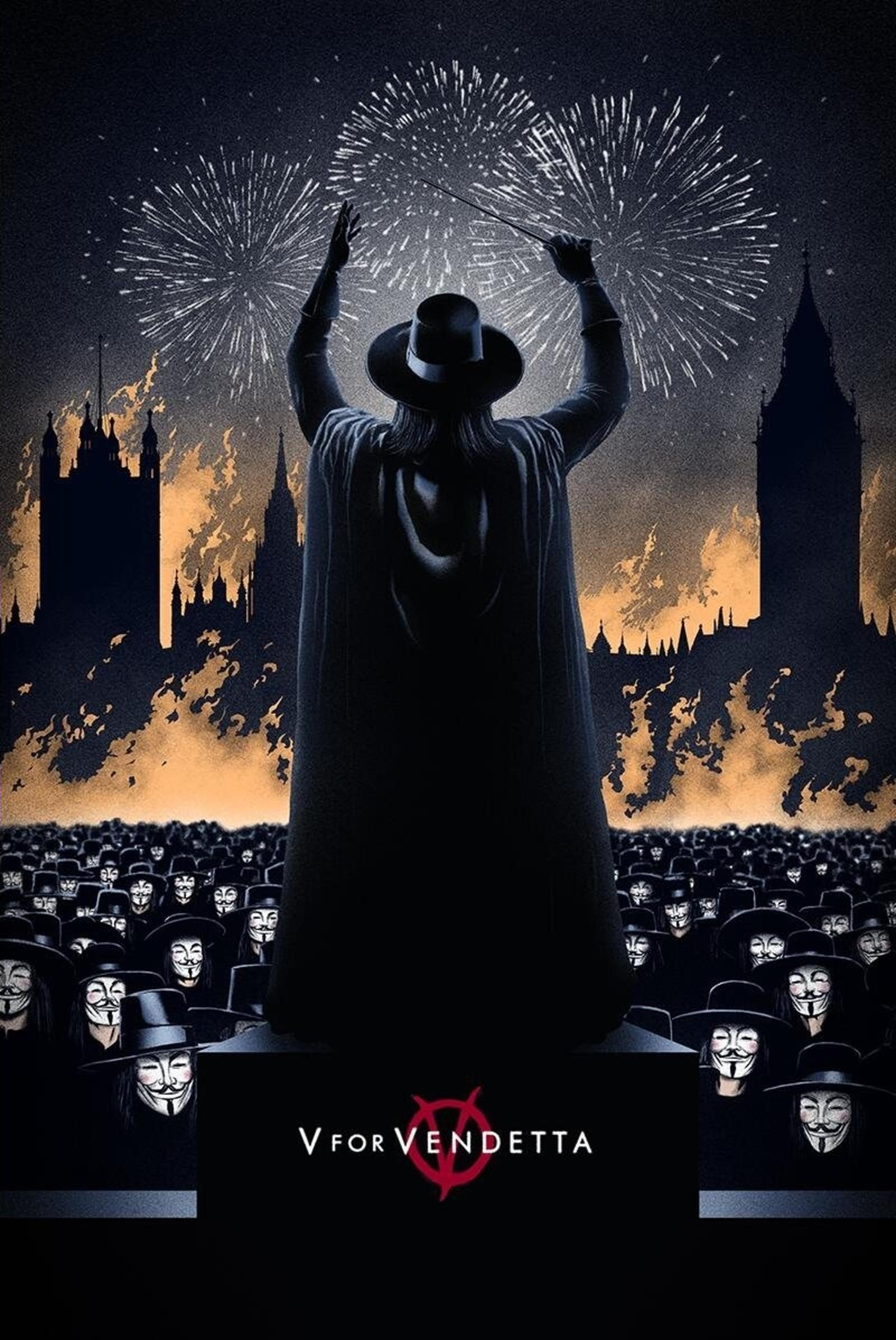 V For Vendetta (2005) [1600 × 2392] by Marko Manev r/MoviePosterPorn