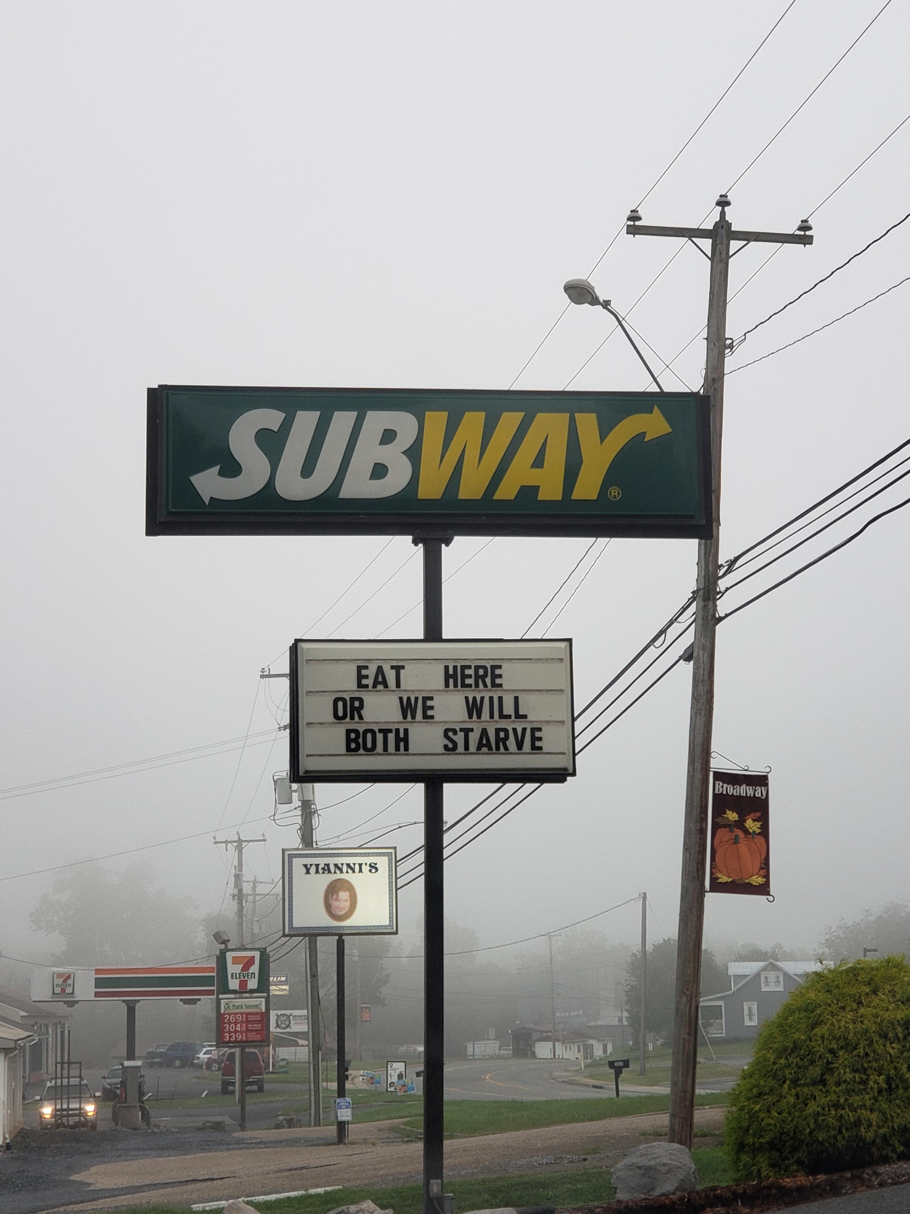 Gotta love business signs in small towns. (Broadway VA) r/funny