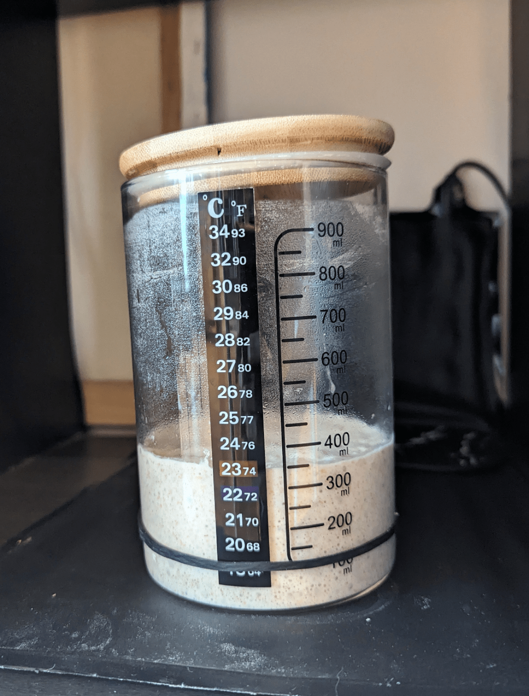 Rye + heat pad is no joke r/Sourdough