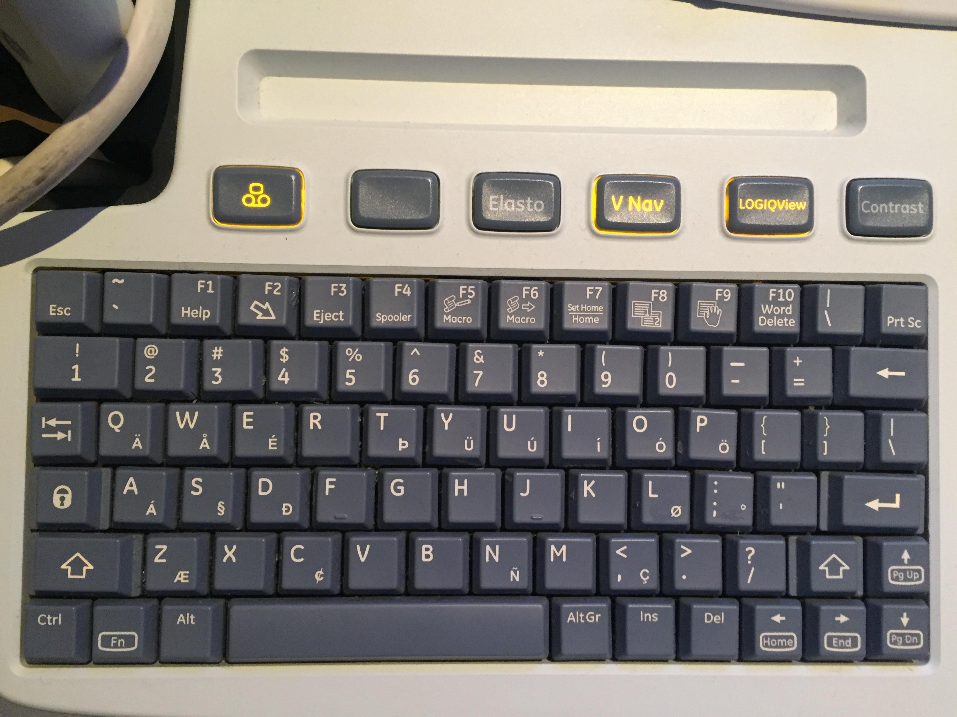 Ultrasound machine keyboard layout r/MechanicalKeyboards