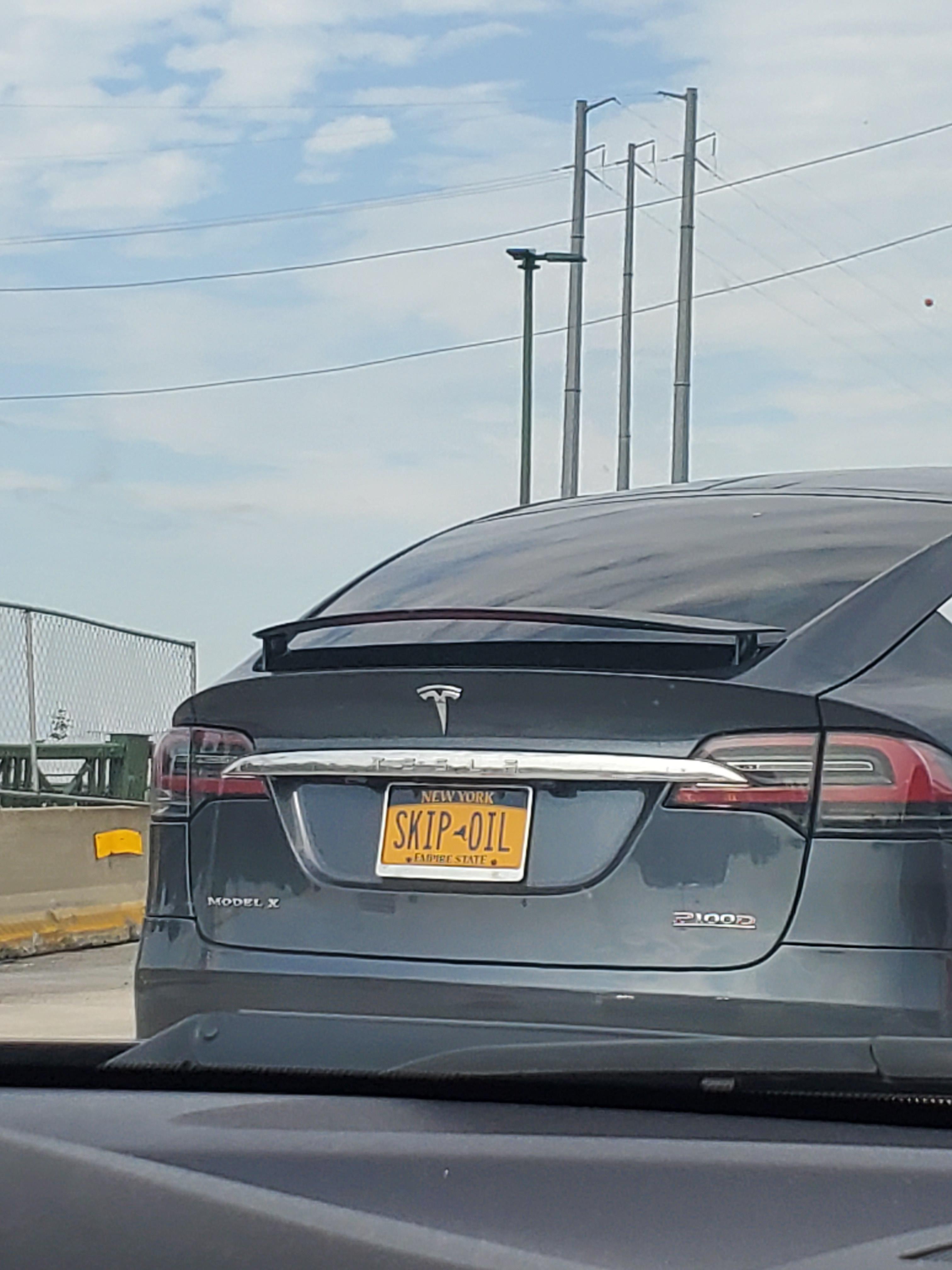 Saw this license plate the other day r/teslamotors
