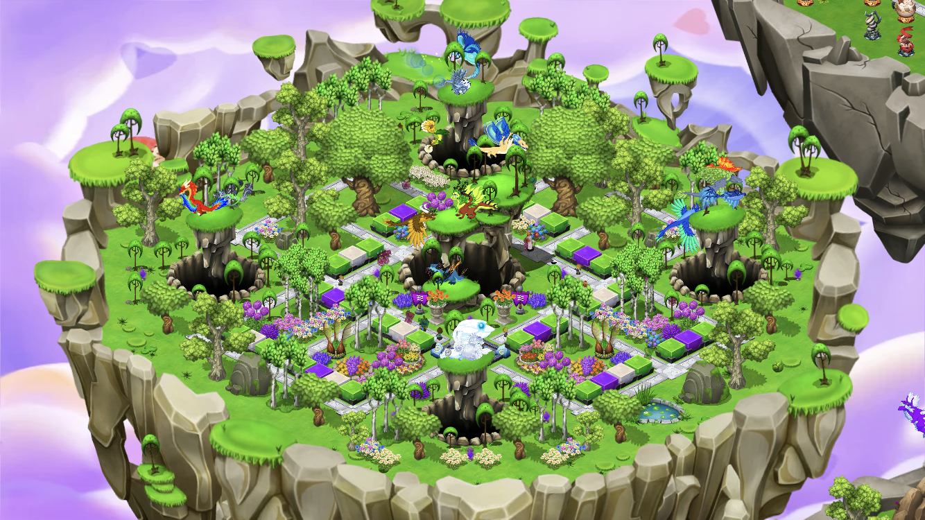 Air island I designed today r/dragonvale