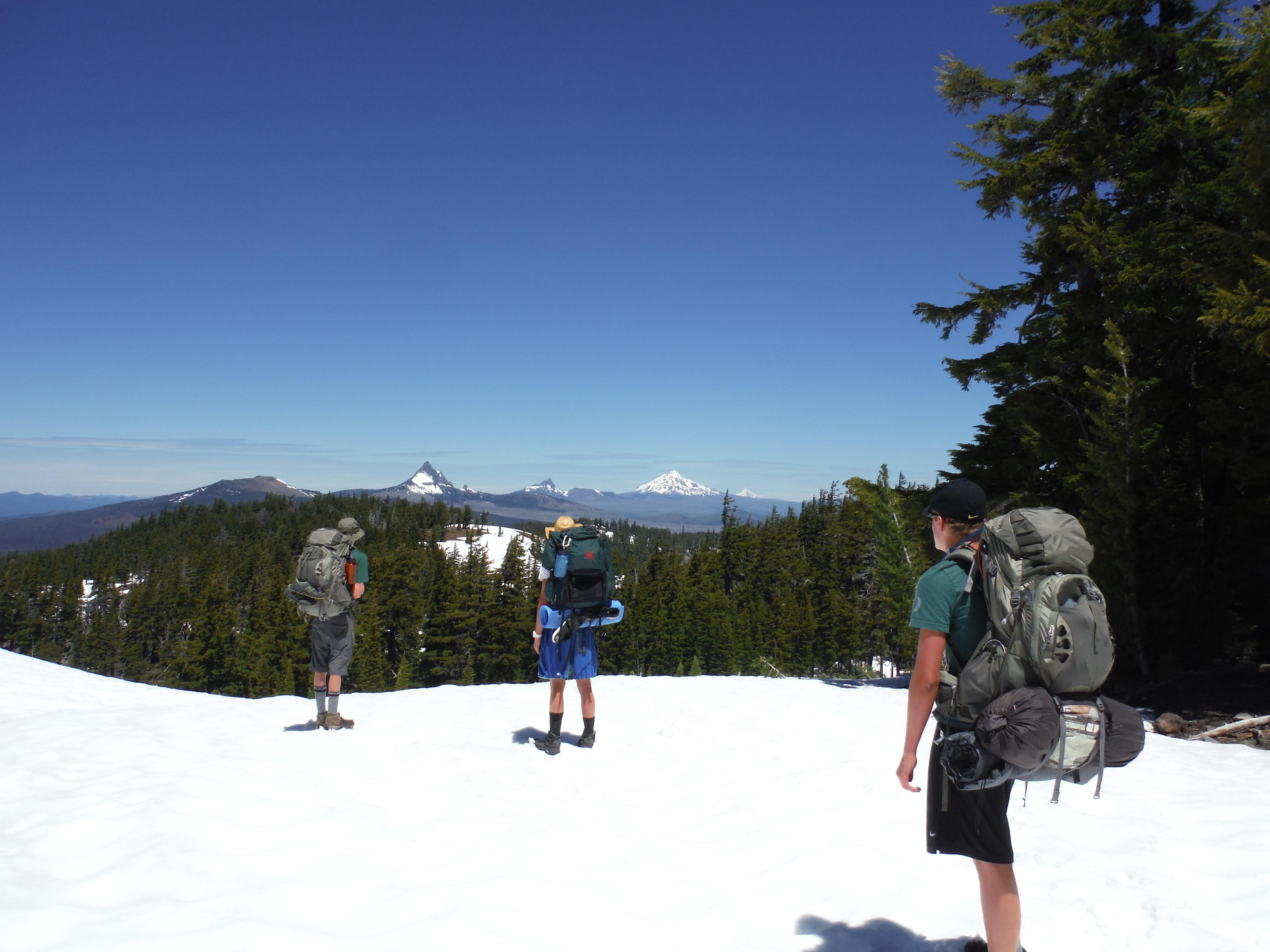 From my first backpacking trip 6 years ago, Three Sisters Wilderness
