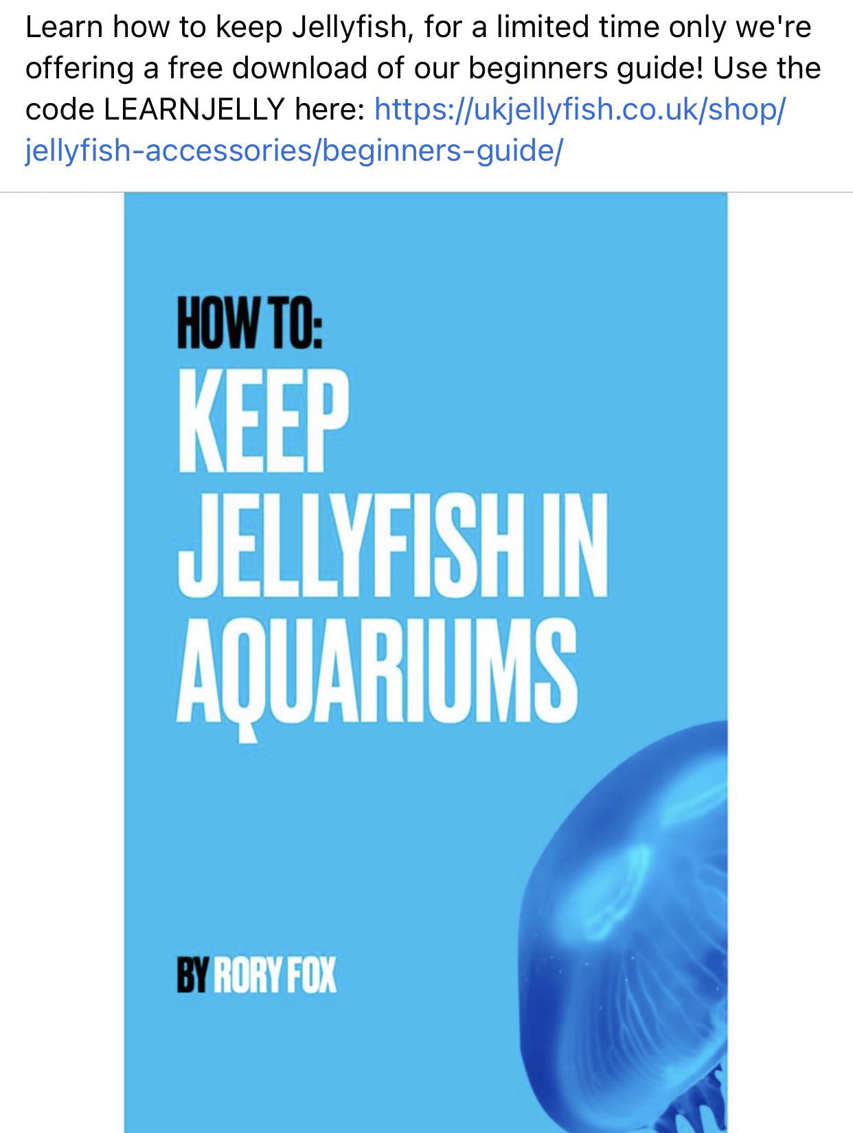 Jellyfish Care a sub devoted to keeping jellies as pets