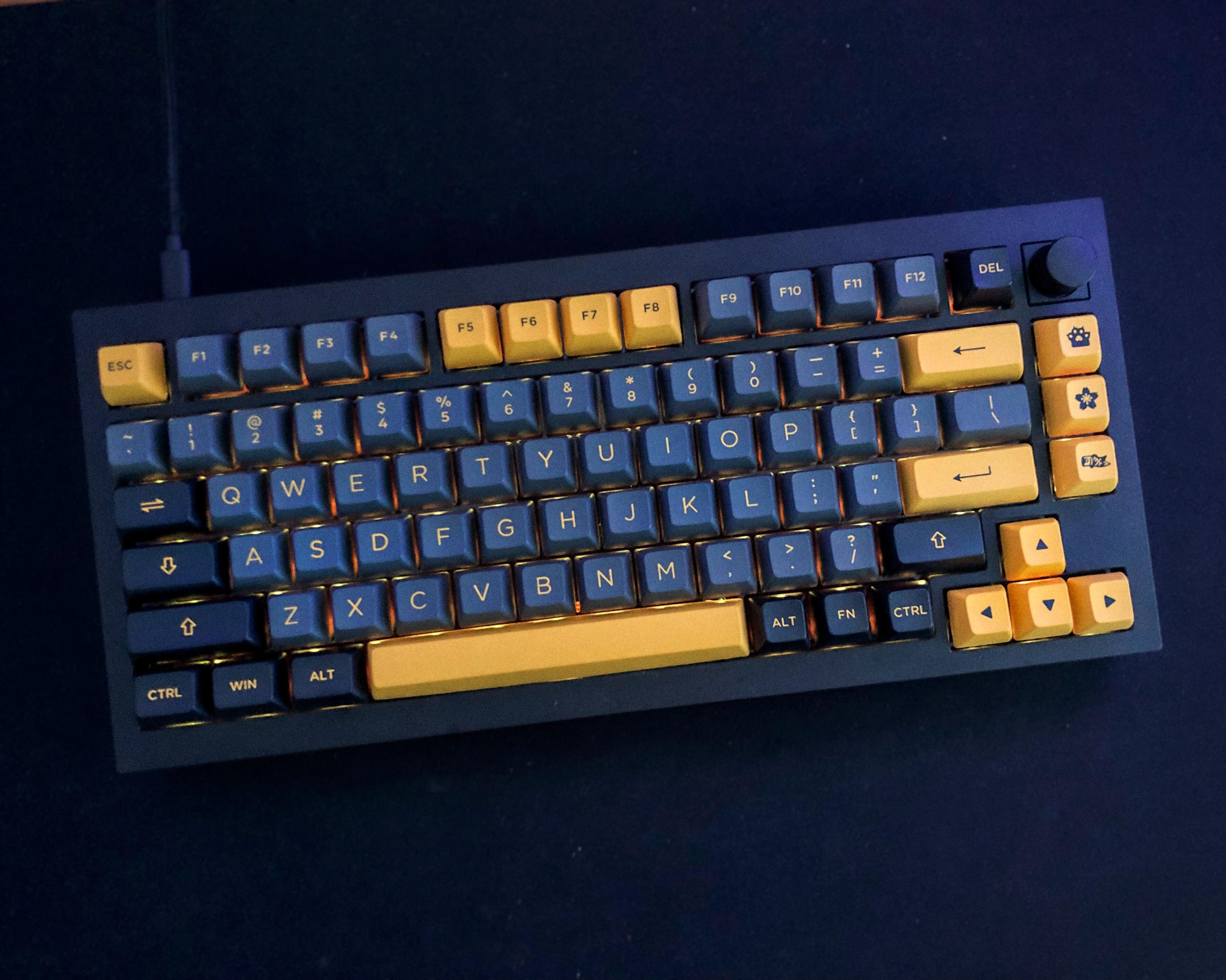 Keychron Q1 ASA Black & Gold r/Keychron