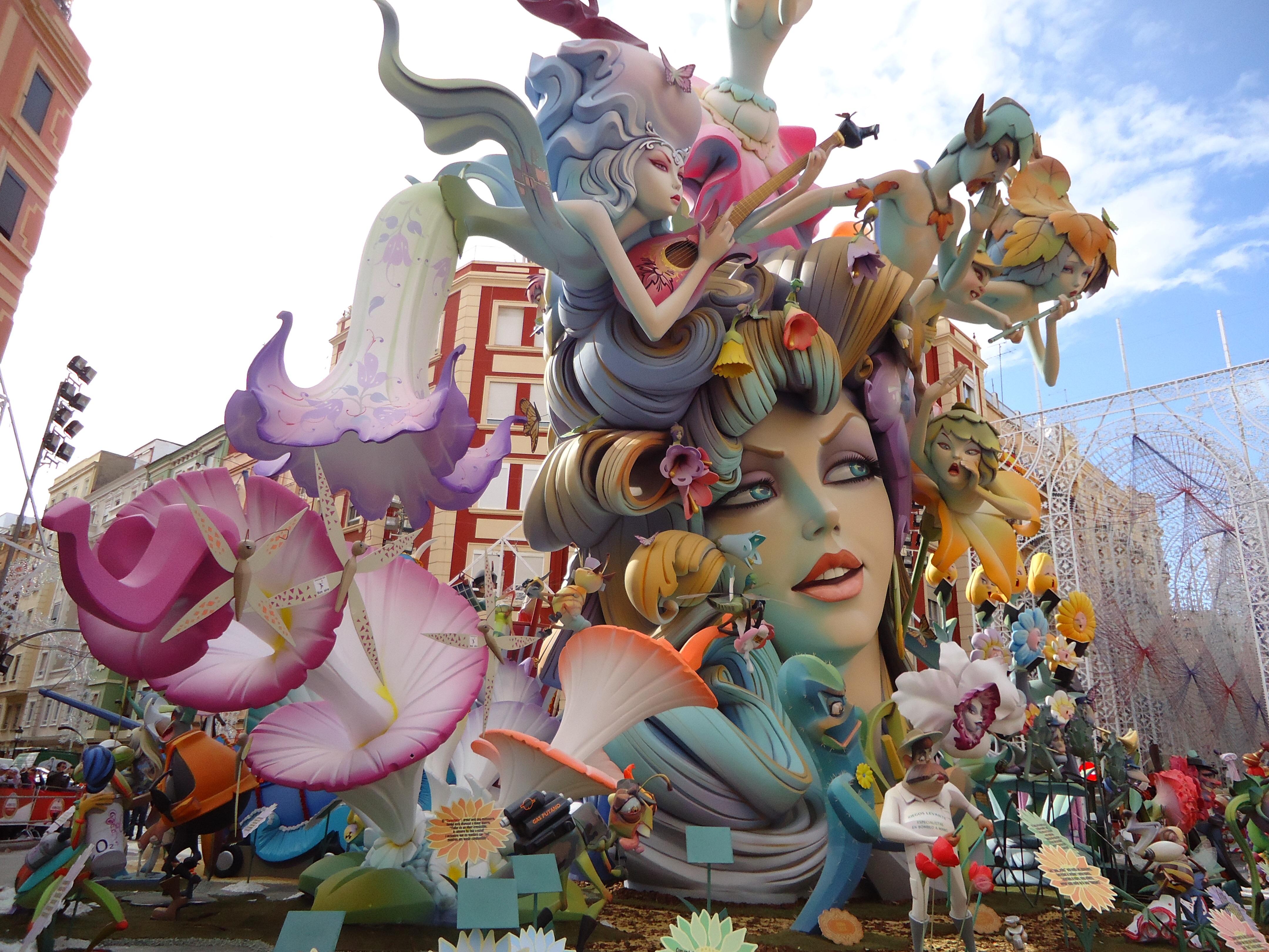 Las Fallas sculpture in Valencia, Spain 🇪🇸 r/europe