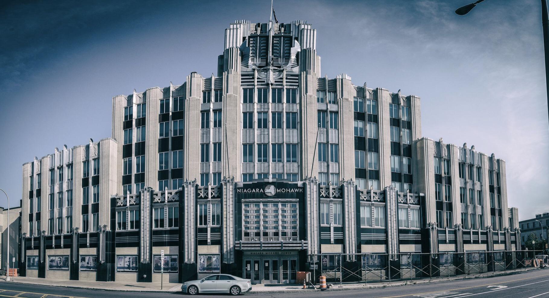 Niagara Mohawk Power Building, Syracuse, NY opened 1934, Art Deco