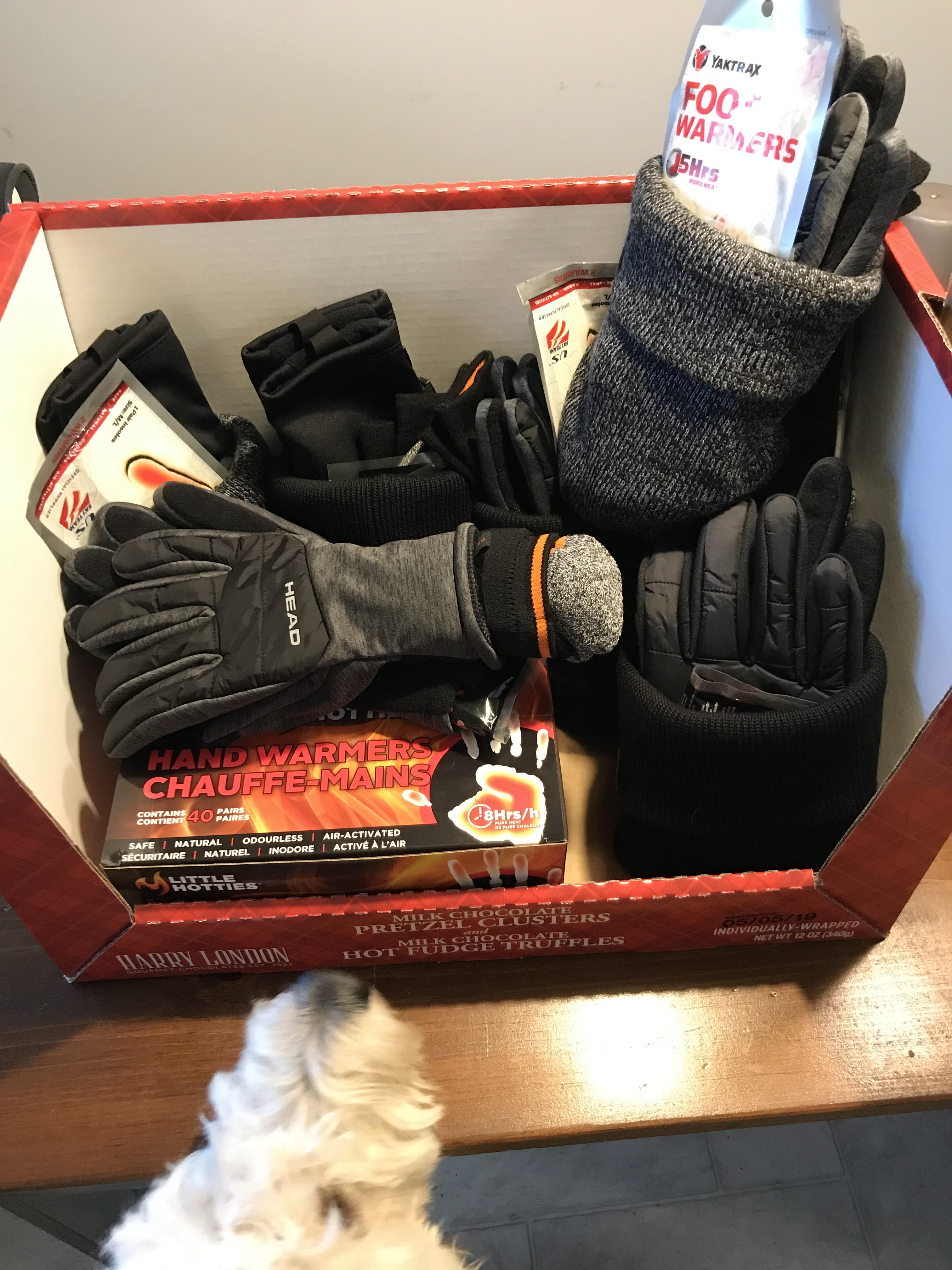 Homeless Winter Care Packs. Keep in your car and hand out as you go