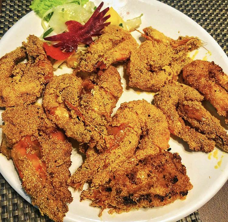 [I ate] Crispy Fried Tiger Prawns r/food