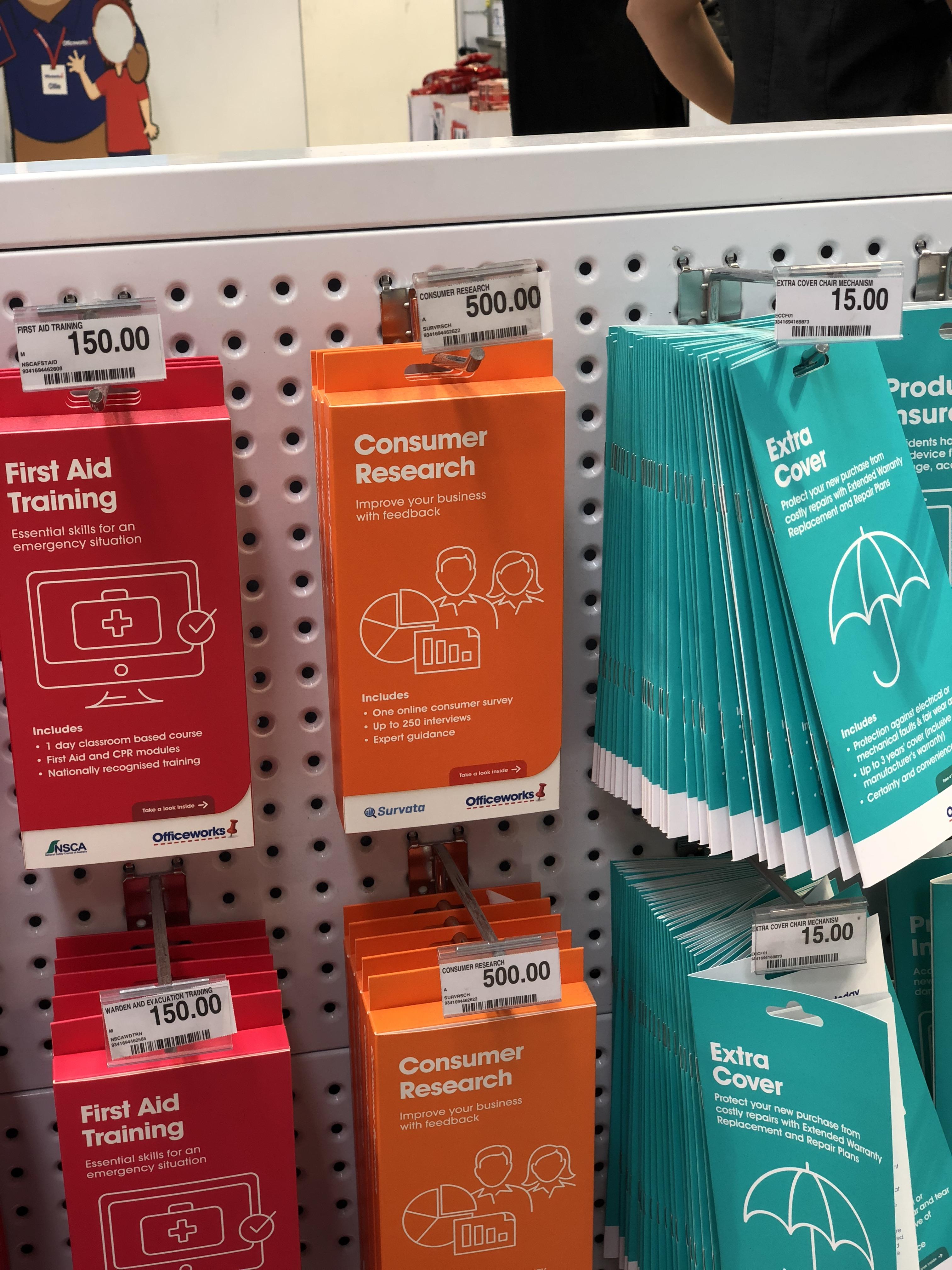 You can buy Consumer Research in a packet, off the shelf r/mildlyinteresting