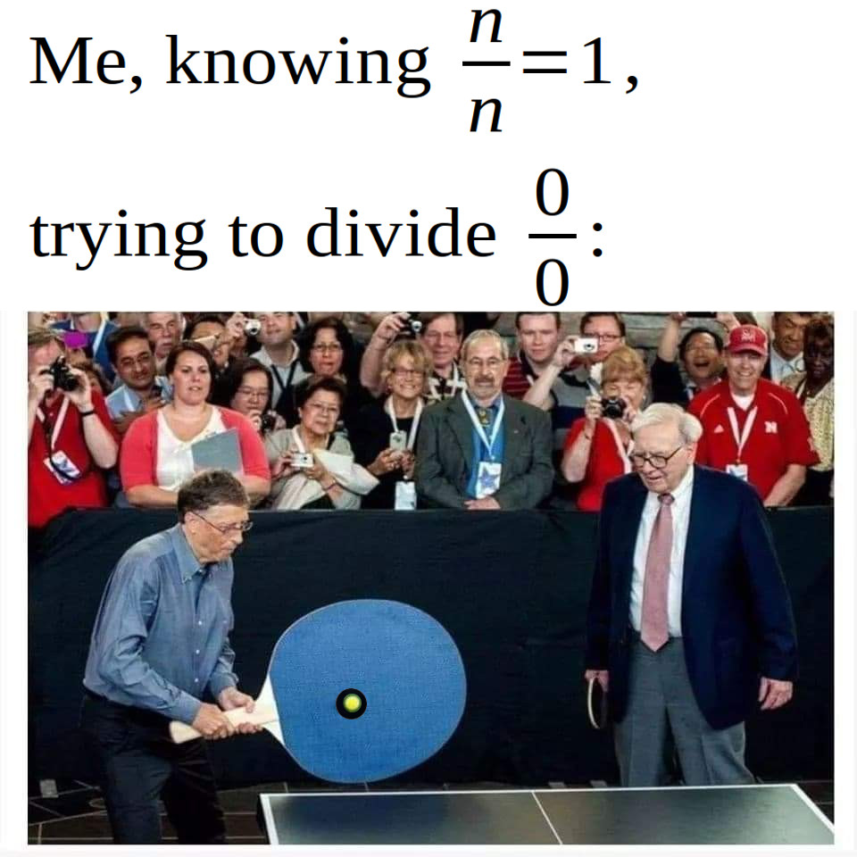 Another 0/0 meme mathmemes