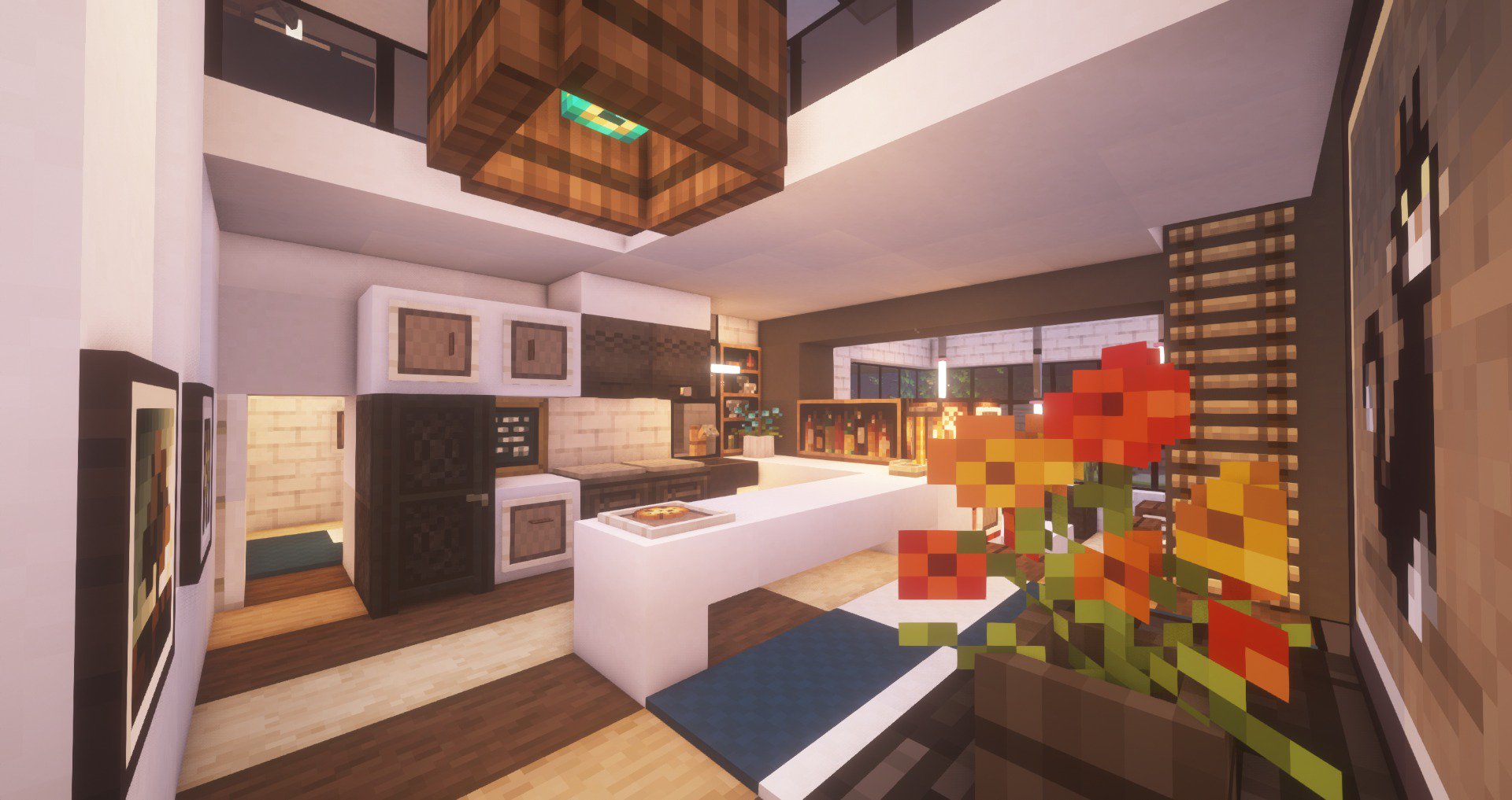 Minecraft House Interior Design Ideas +19 Cool Minecraft Interior