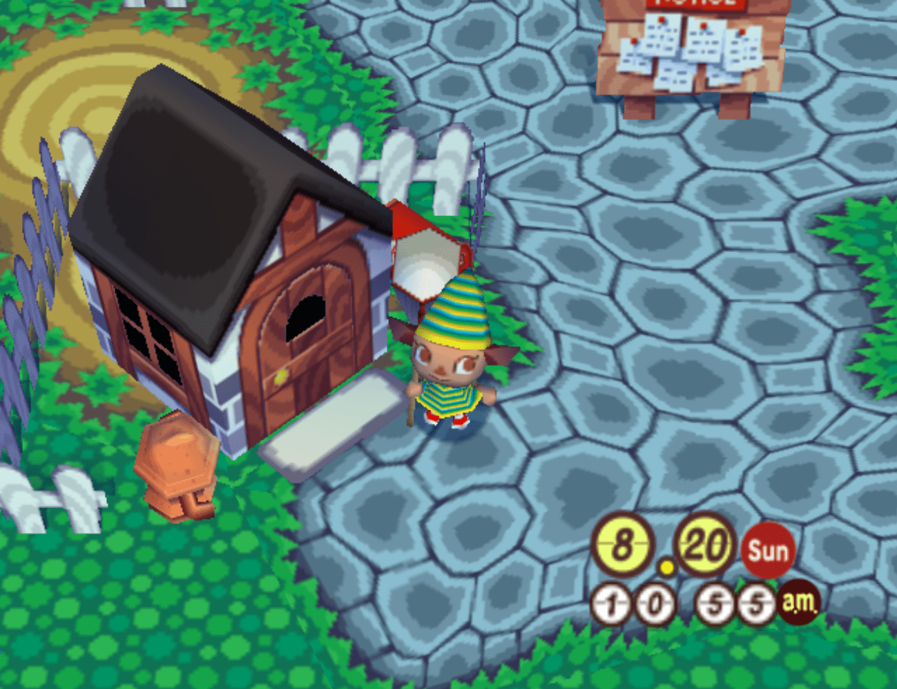 Lobo painted my roof black r/AnimalCrossing