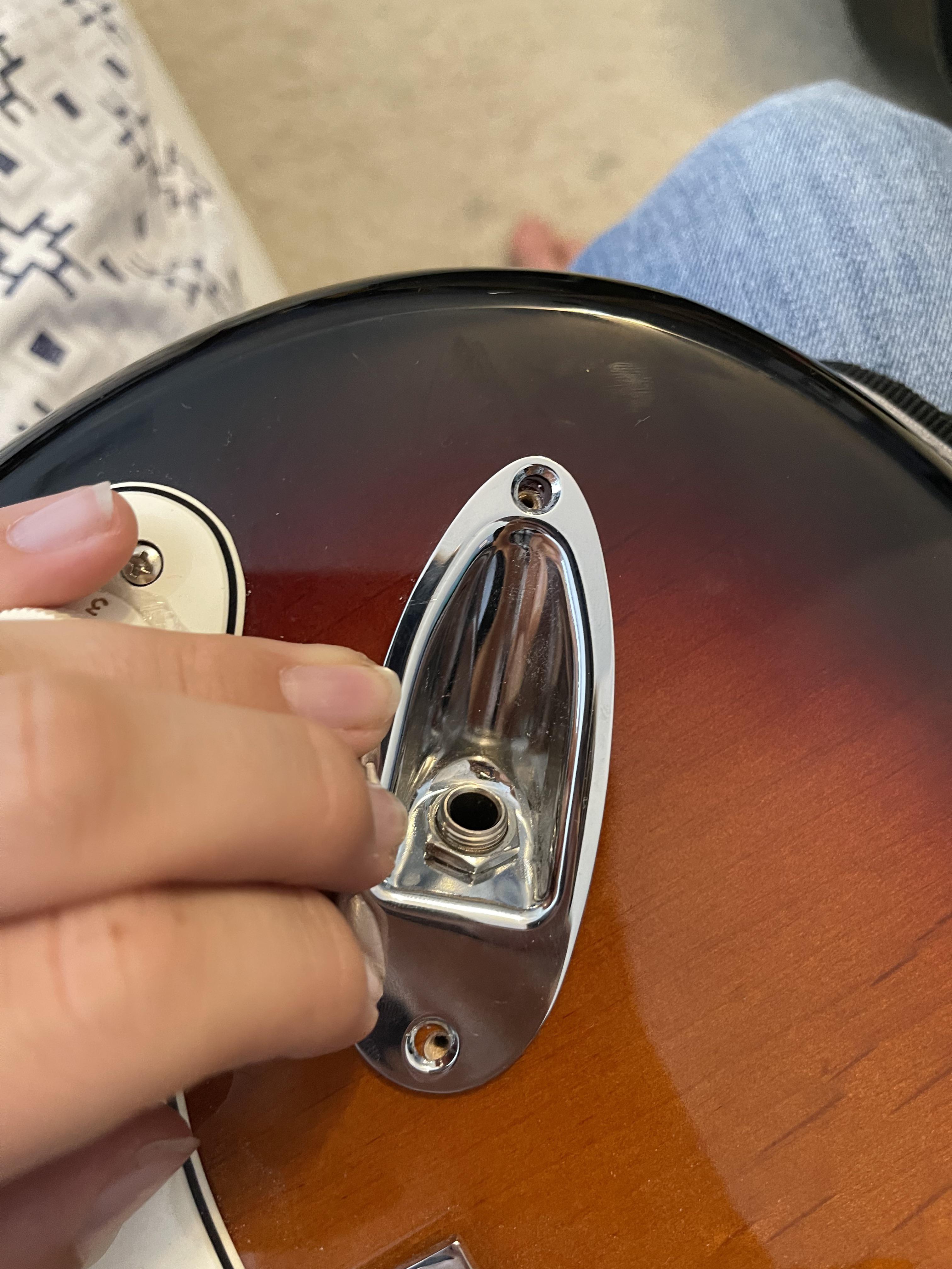 I took off the jack to tighten the nut, but now it won’t line up!! What